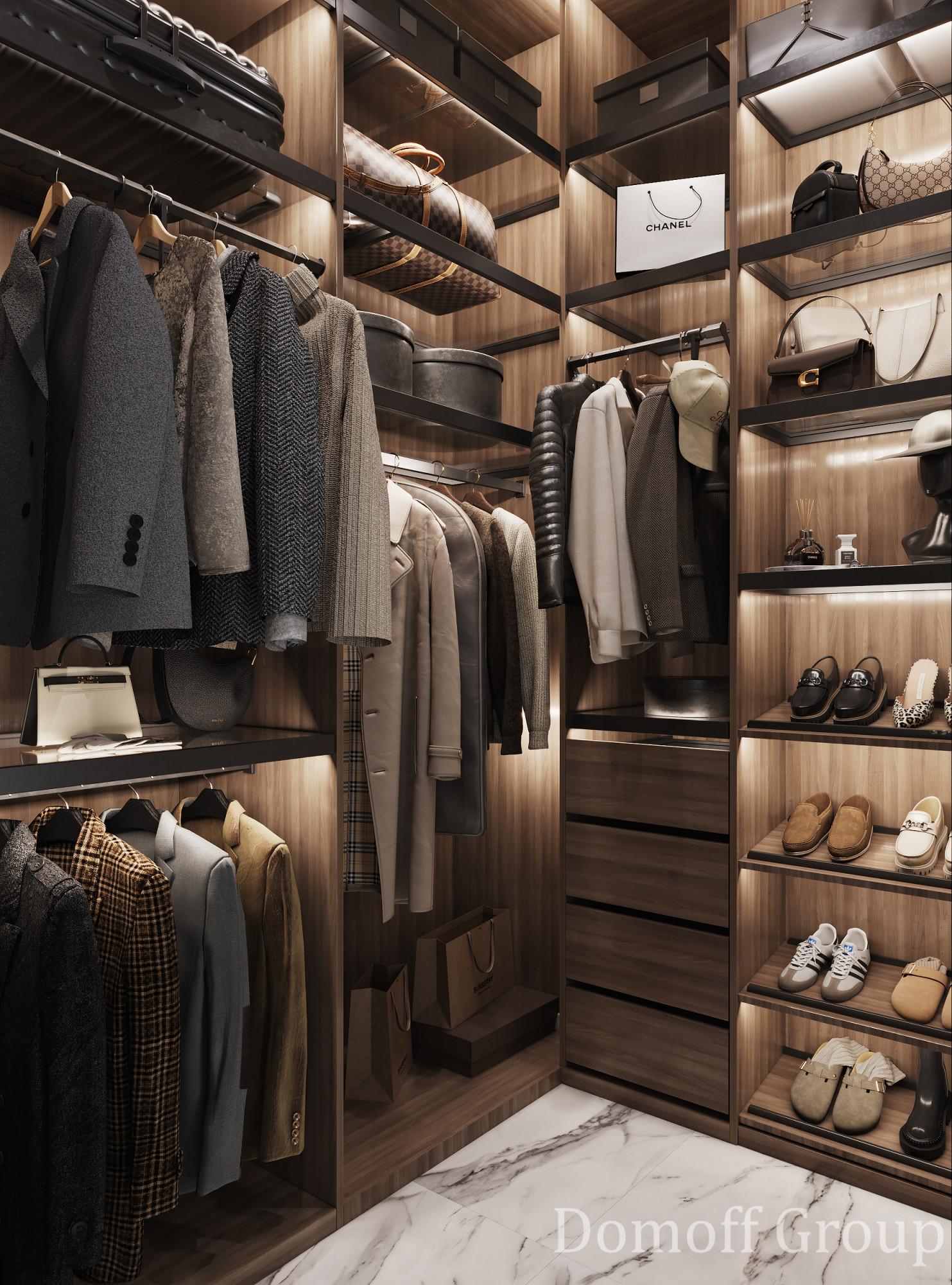 Garderobe made in the style of Contemporary classics