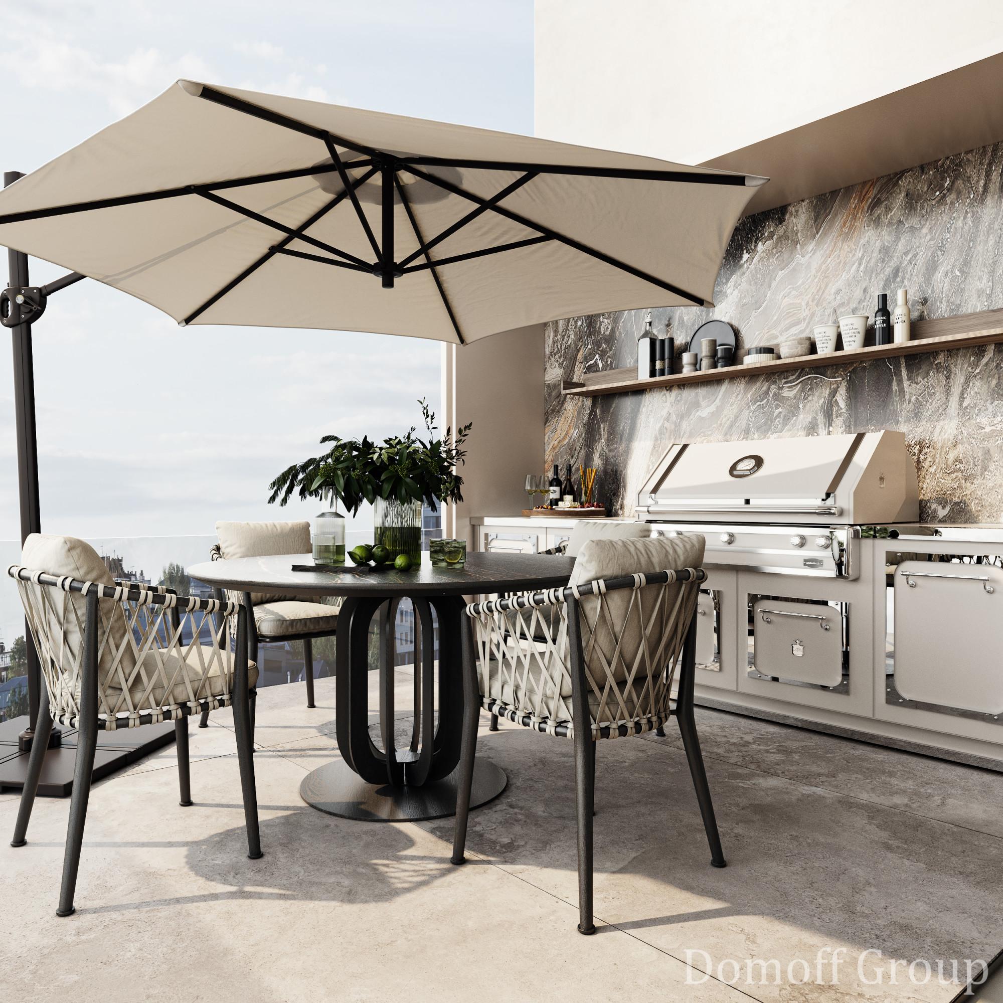 Terrace  made in the style of Contemporary classics