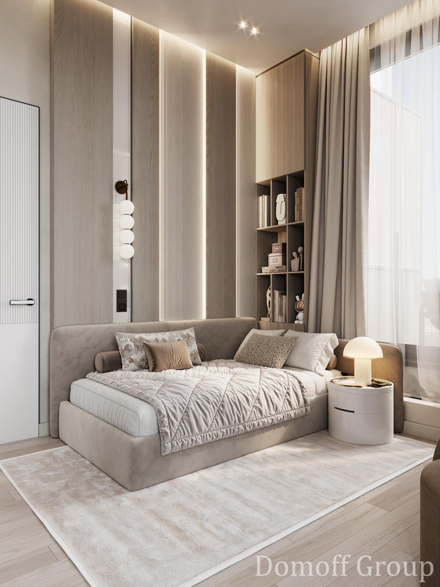 Nursery room № 1 made in the style of Contemporary classics