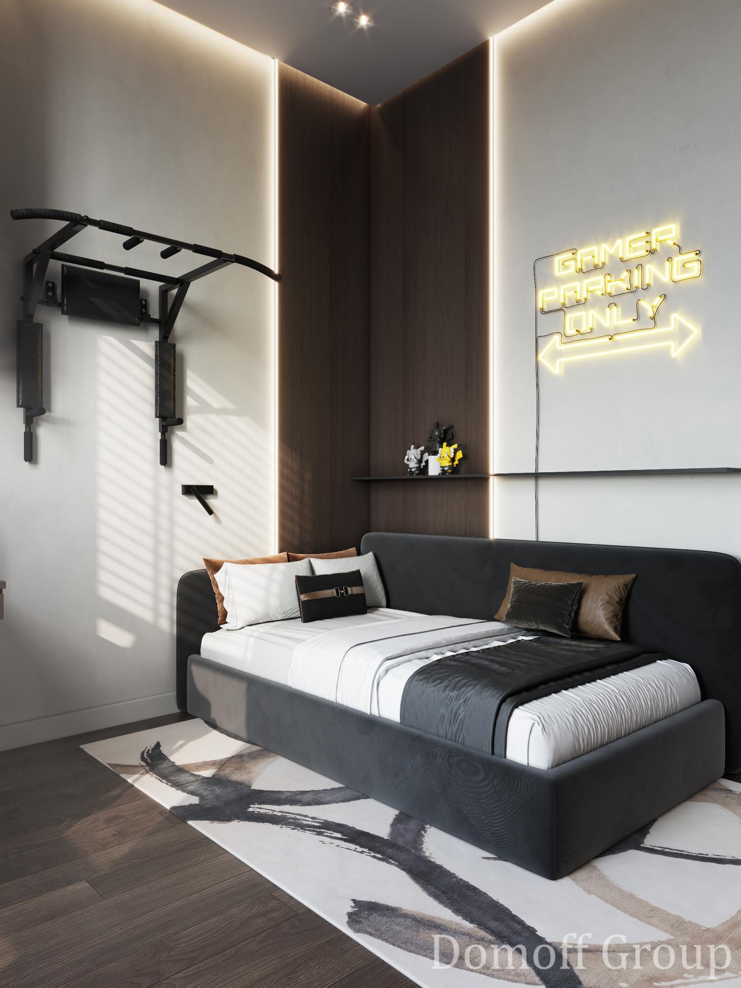 Bedroom  made in the style of Contemporary classics