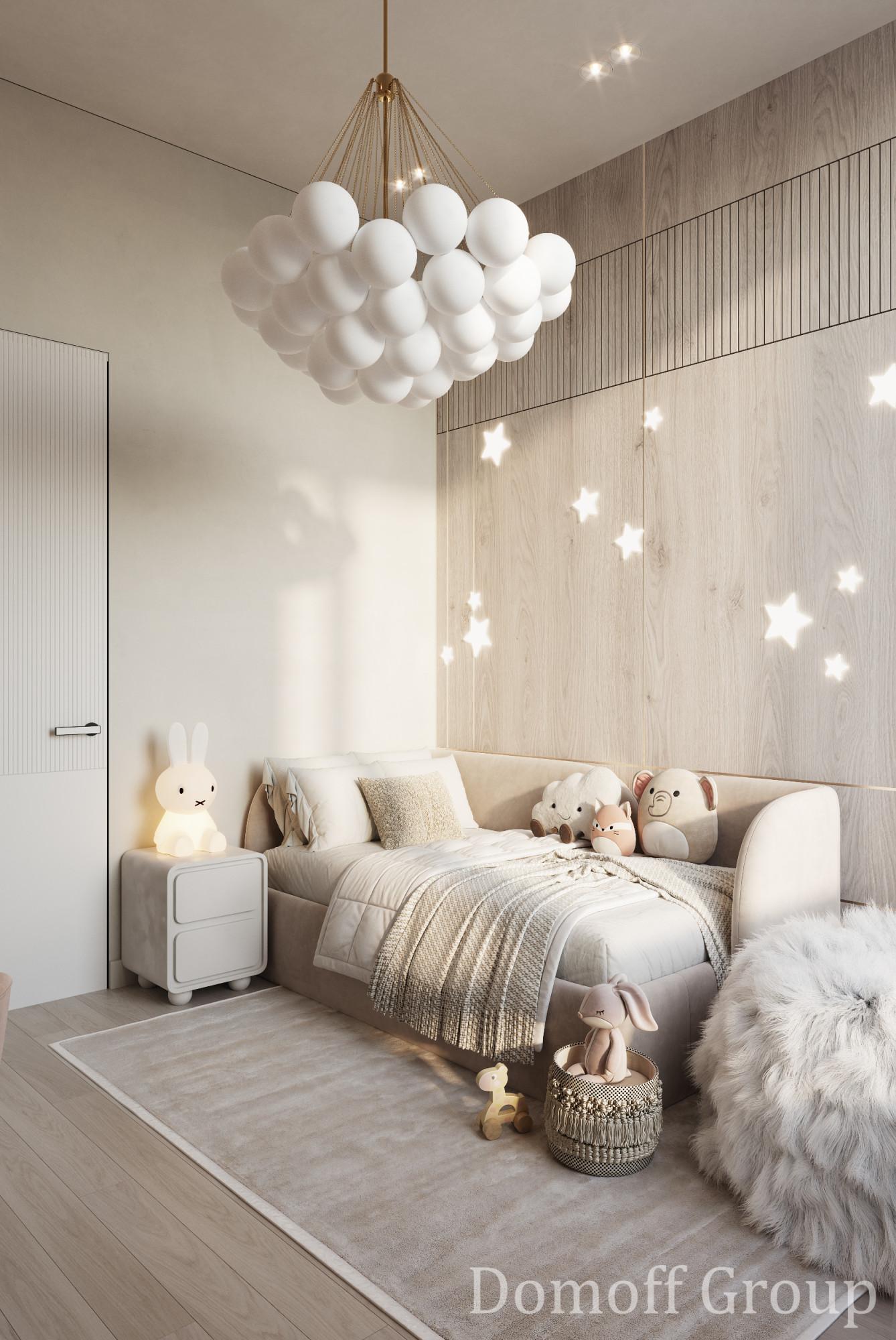 Nursery room № 2 made in the style of Contemporary classics