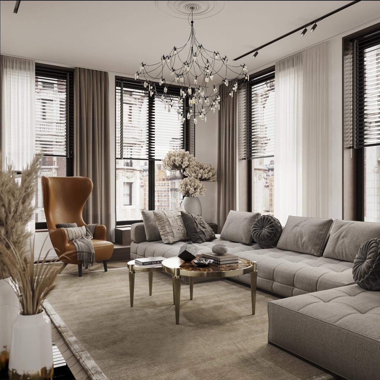 Malenkaya Frantsiya Apartments Contemporary classics photo  №8