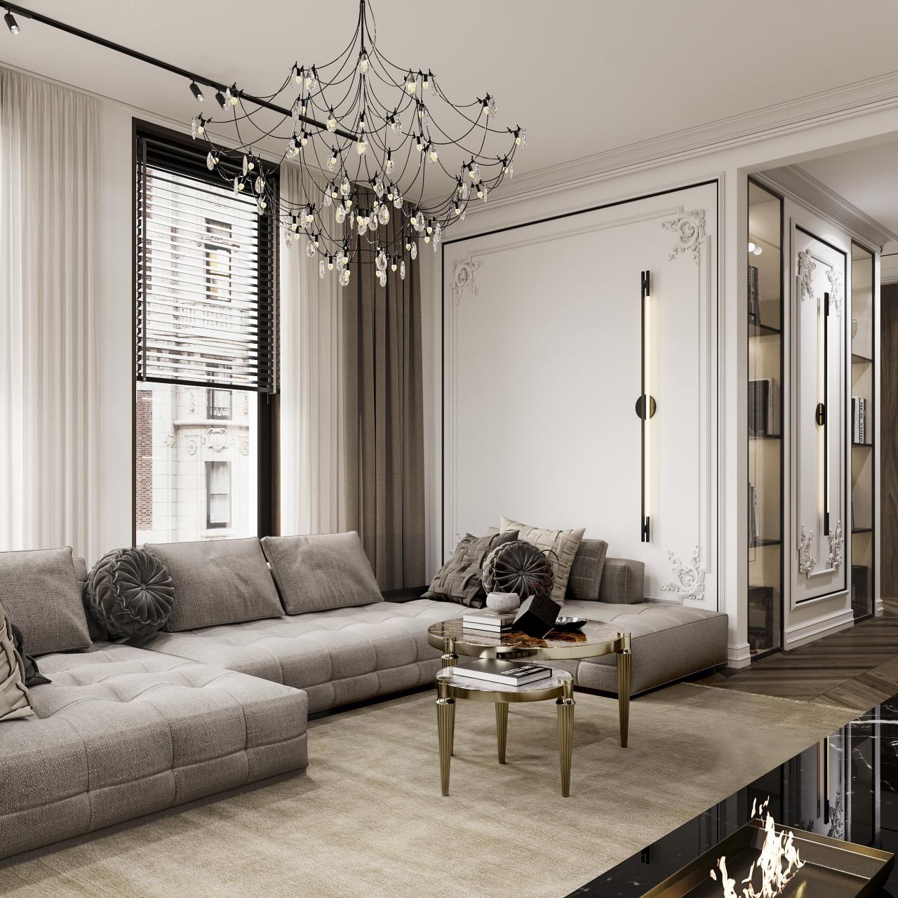 Malenkaya Frantsiya Apartments Contemporary classics photo  №10