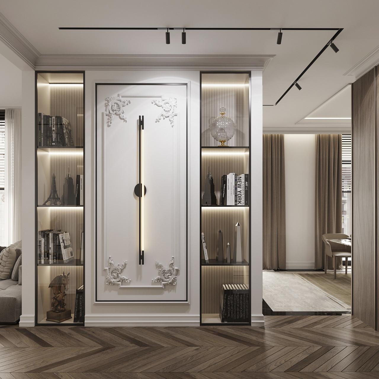 Malenkaya Frantsiya Apartments Contemporary classics photo  №12