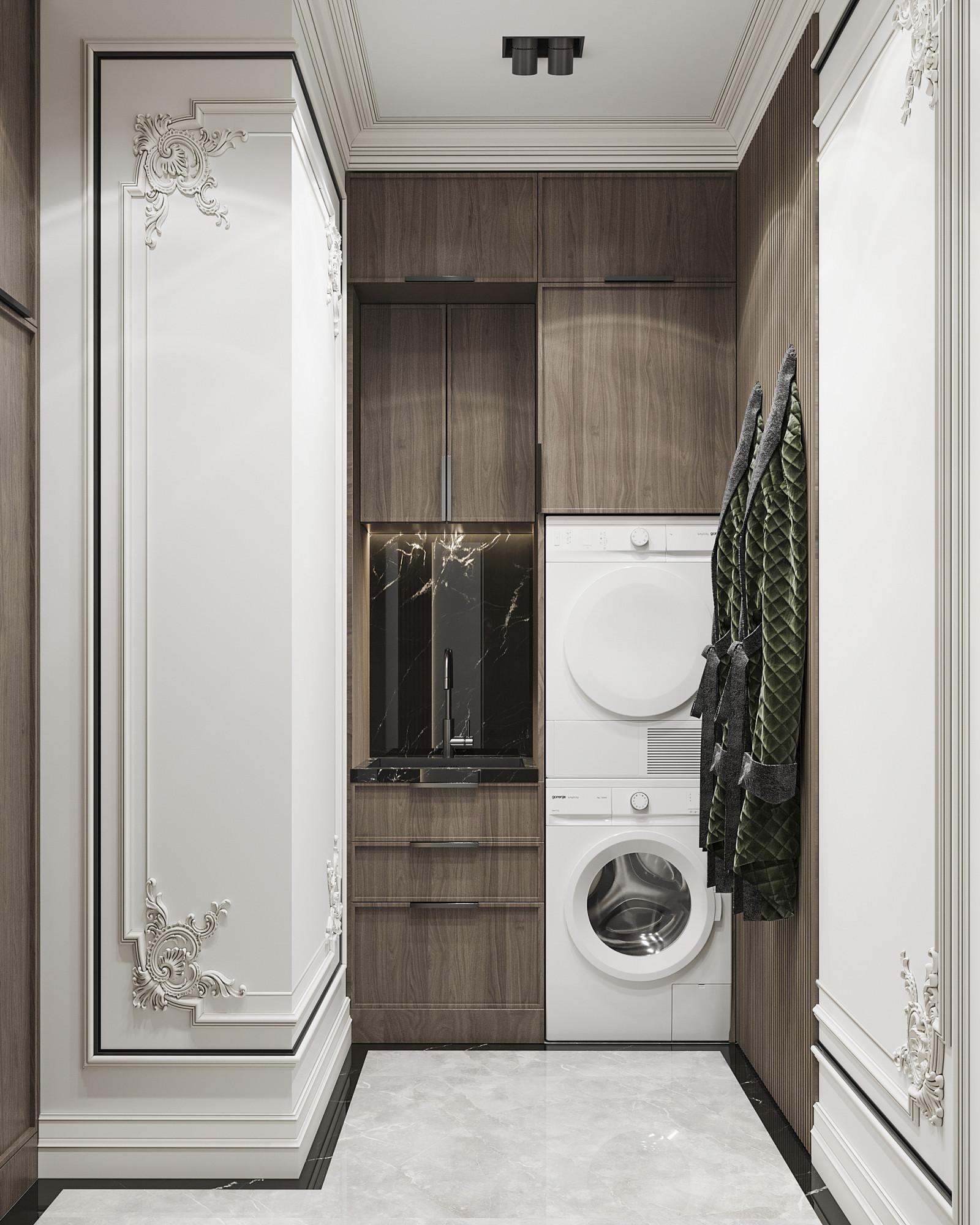 Laundry room  made in the style of Contemporary classics