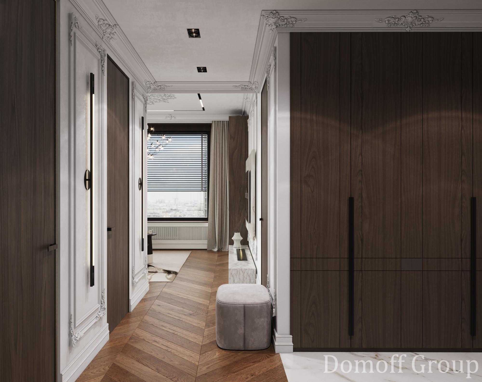 Corridor  made in the style of Contemporary classics