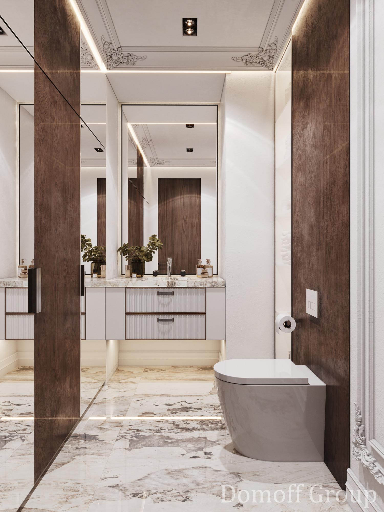 Bathroom  made in the style of Contemporary classics