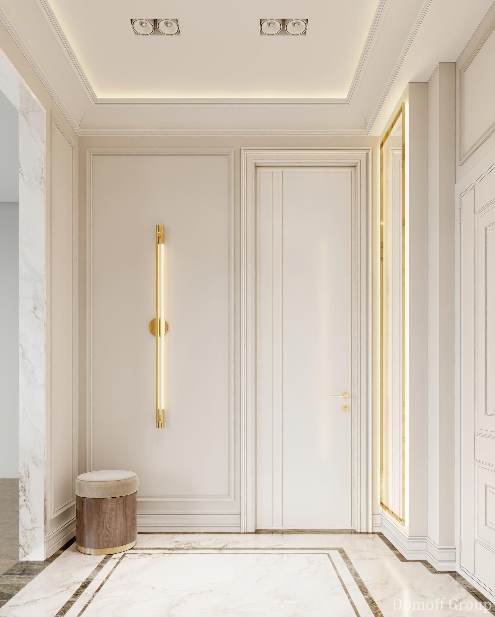 Hallway made in the style of Contemporary classics