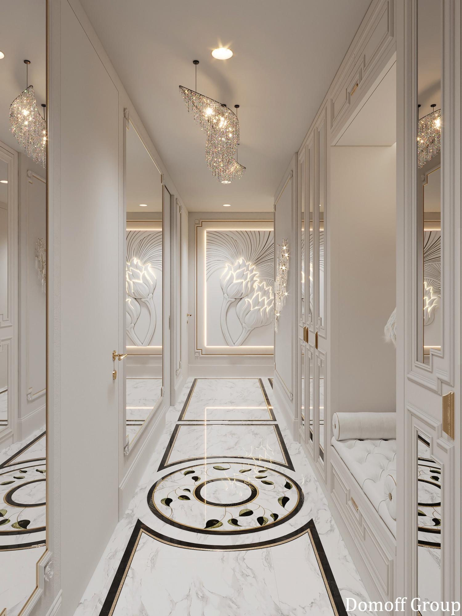 Hallway made in the style of Contemporary classics