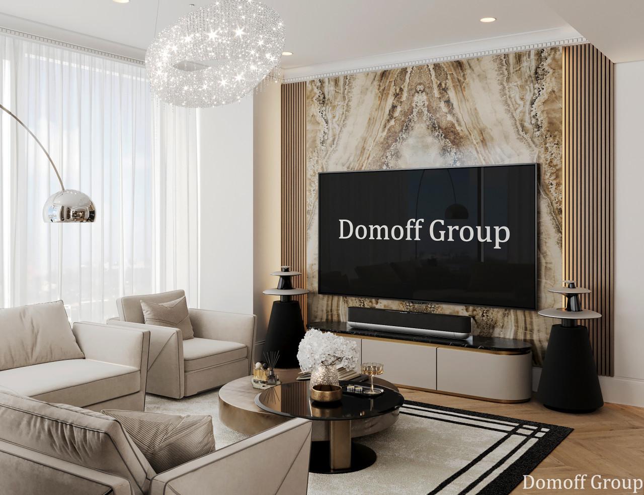 Housing Estate Victory Park Residences Apartments Contemporary classics photo  №10