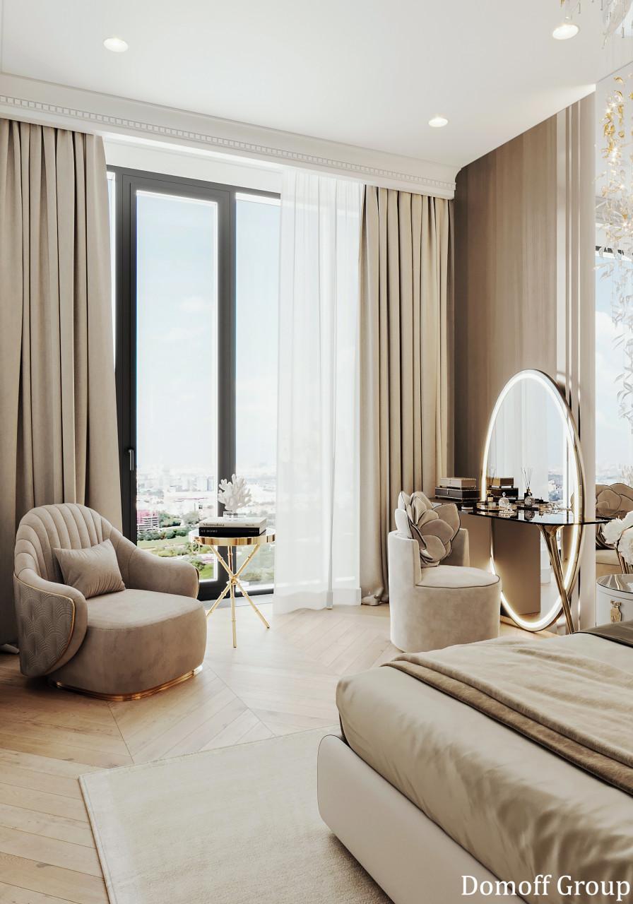 Housing Estate Victory Park Residences Apartments Contemporary classics photo  №21