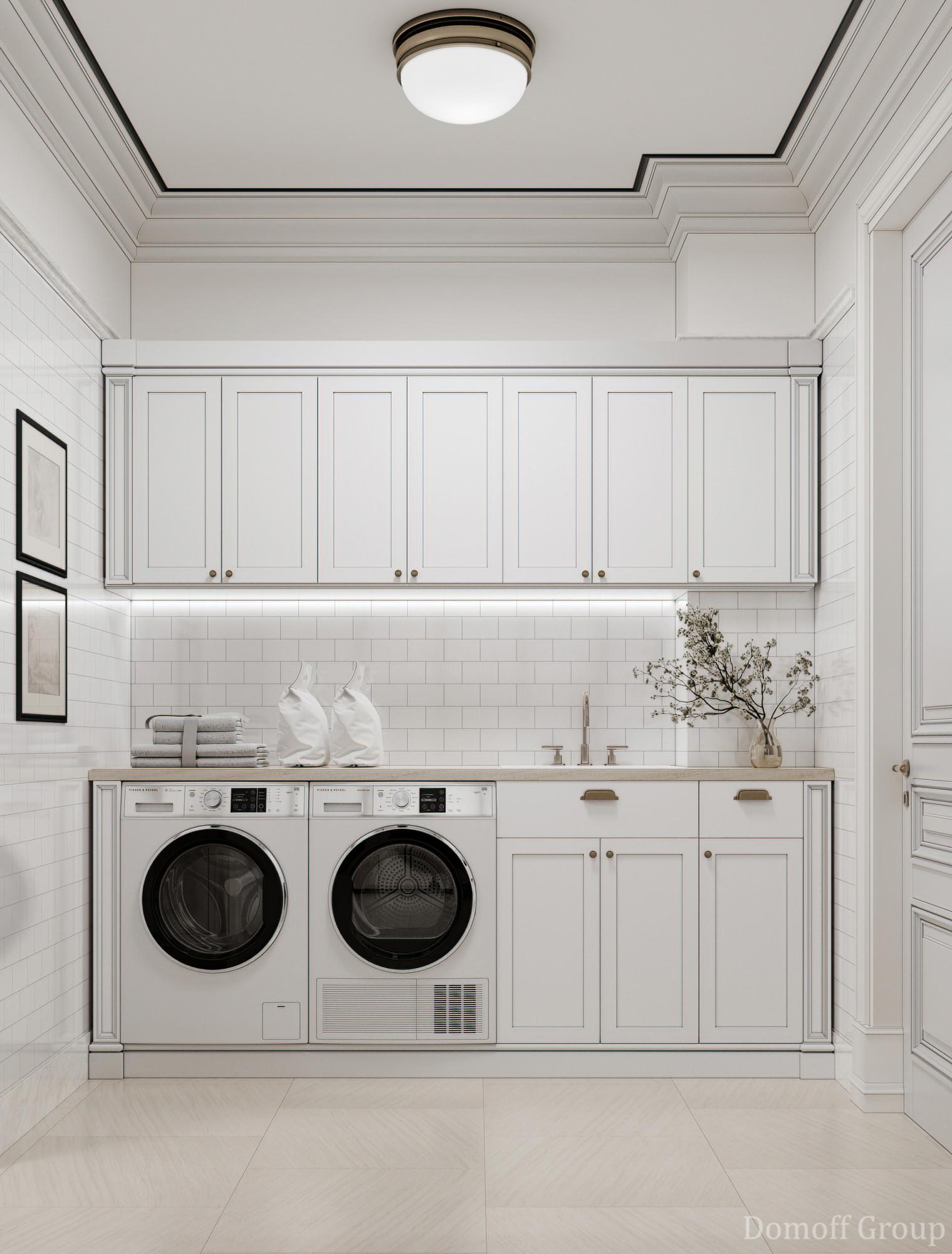 Laundry room made in the style of Contemporary classics