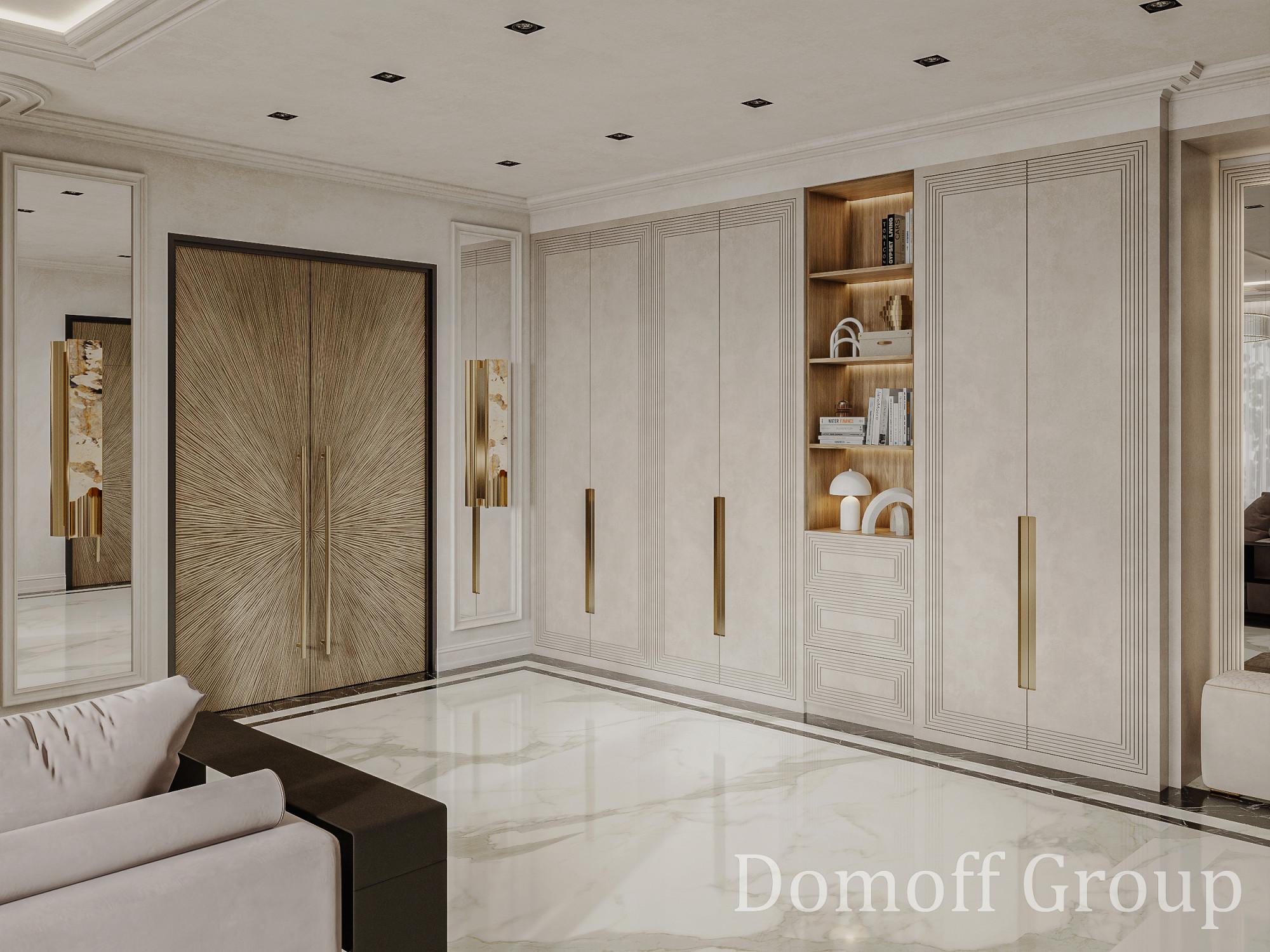 Kitchen and living room made in the style of Contemporary classics