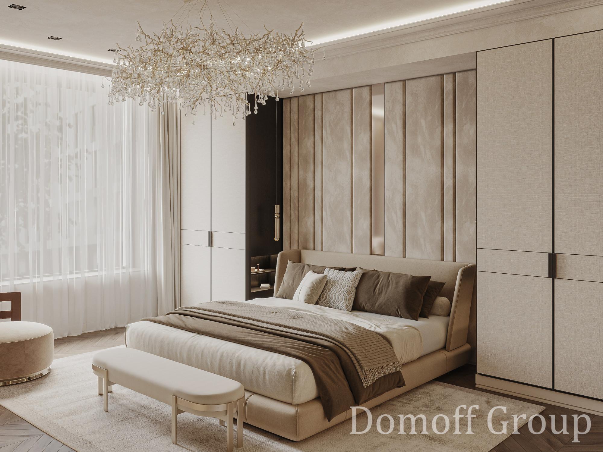 Bedroom № 1 made in the style of Contemporary classics