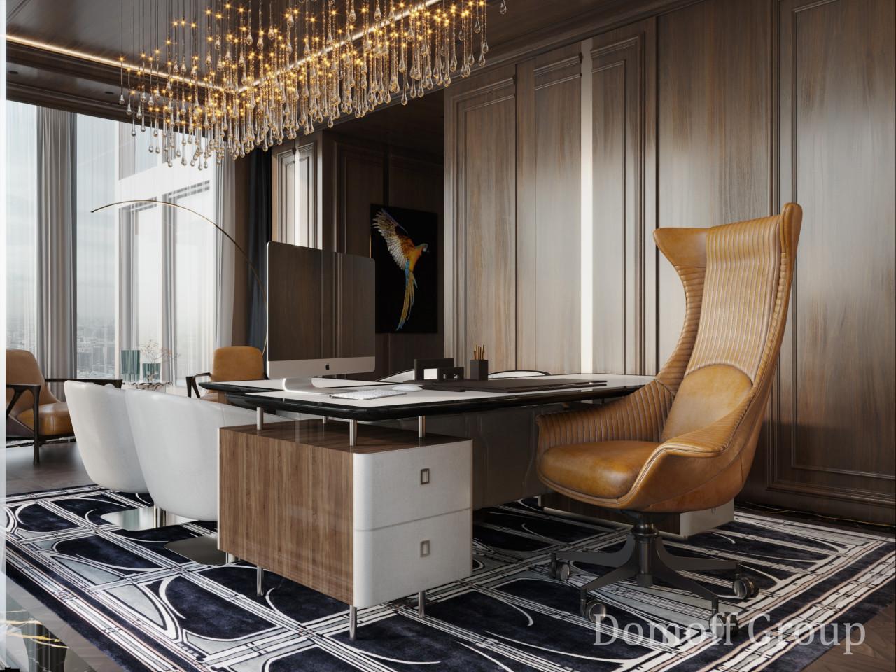 Office in Neva Towers Commercial property Contemporary classics photo  №31