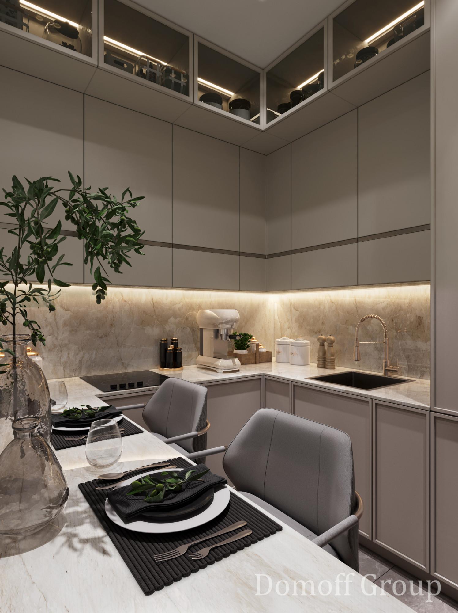 Kitchen made in the style of Contemporary classics