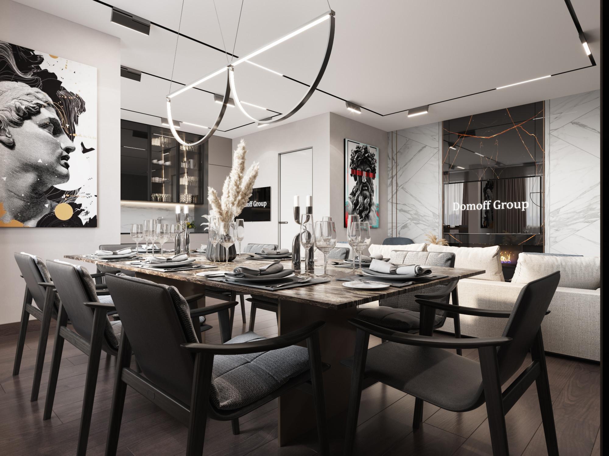 Beregovoy Apartments Contemporary classics