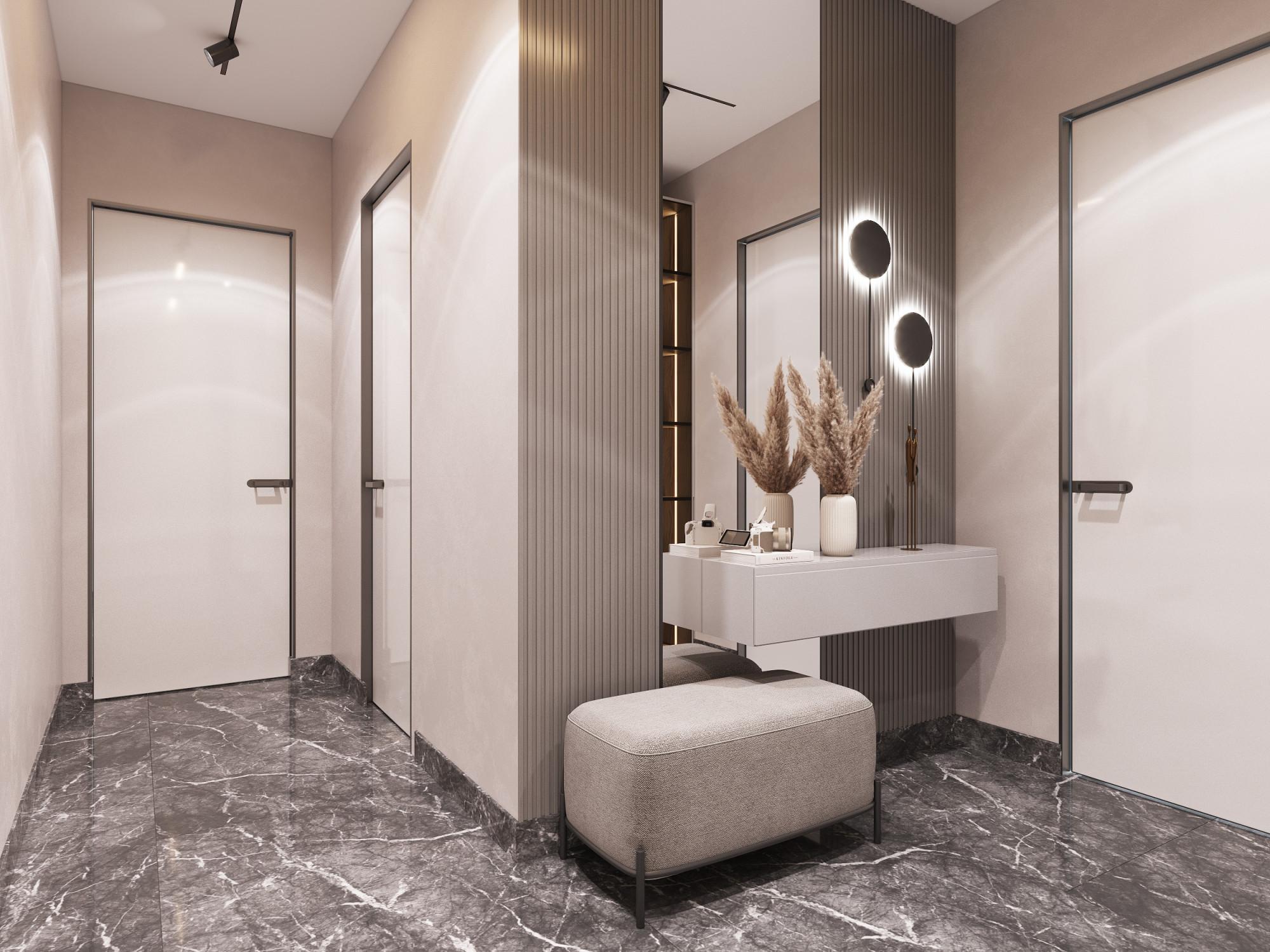 Hall made in the style of Contemporary classics
