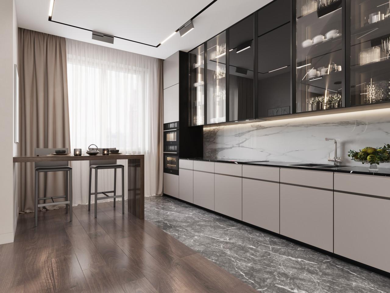 Beregovoy Apartments Contemporary classics photo  №2