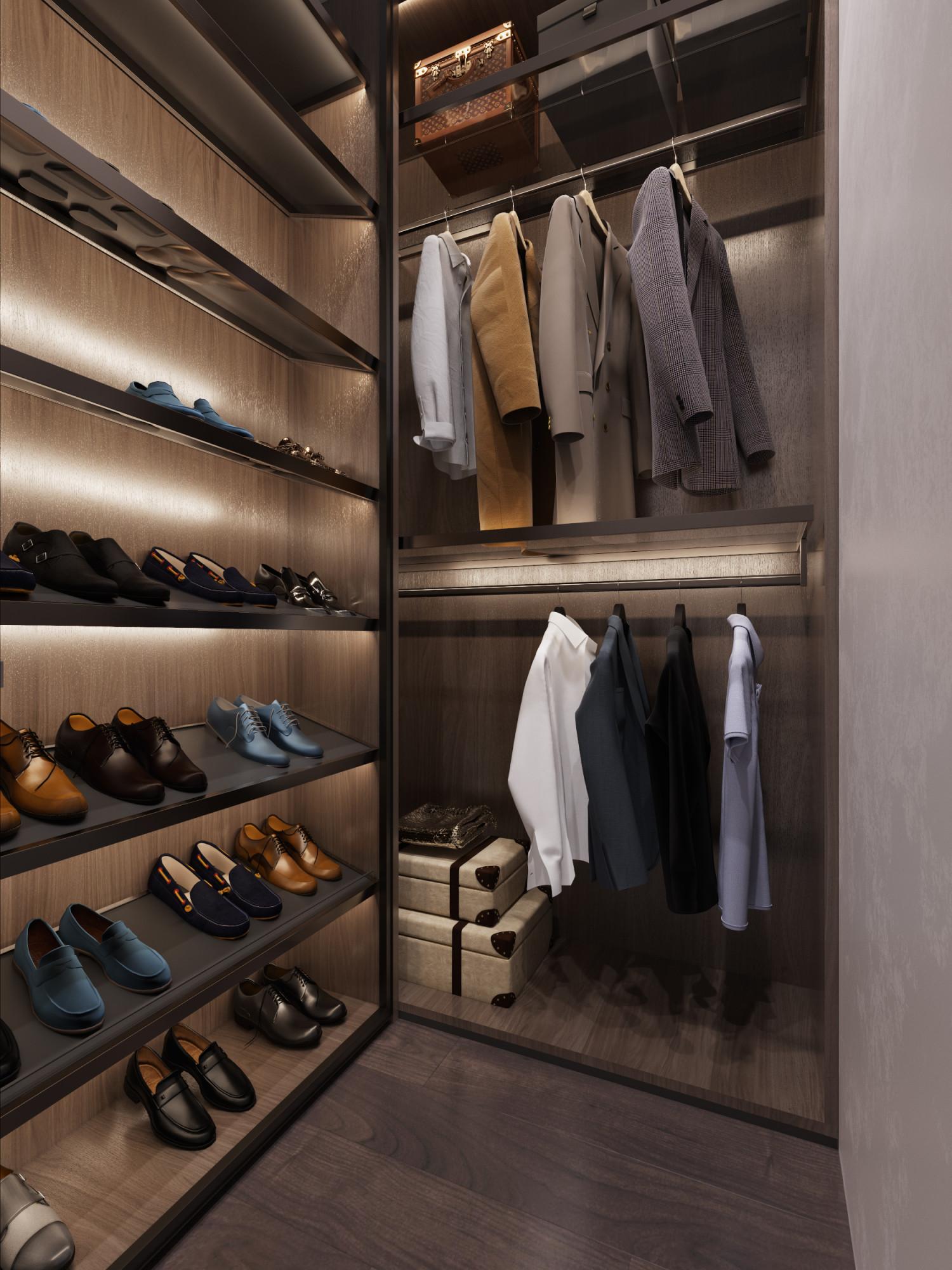 Dressing room made in the style of Contemporary classics