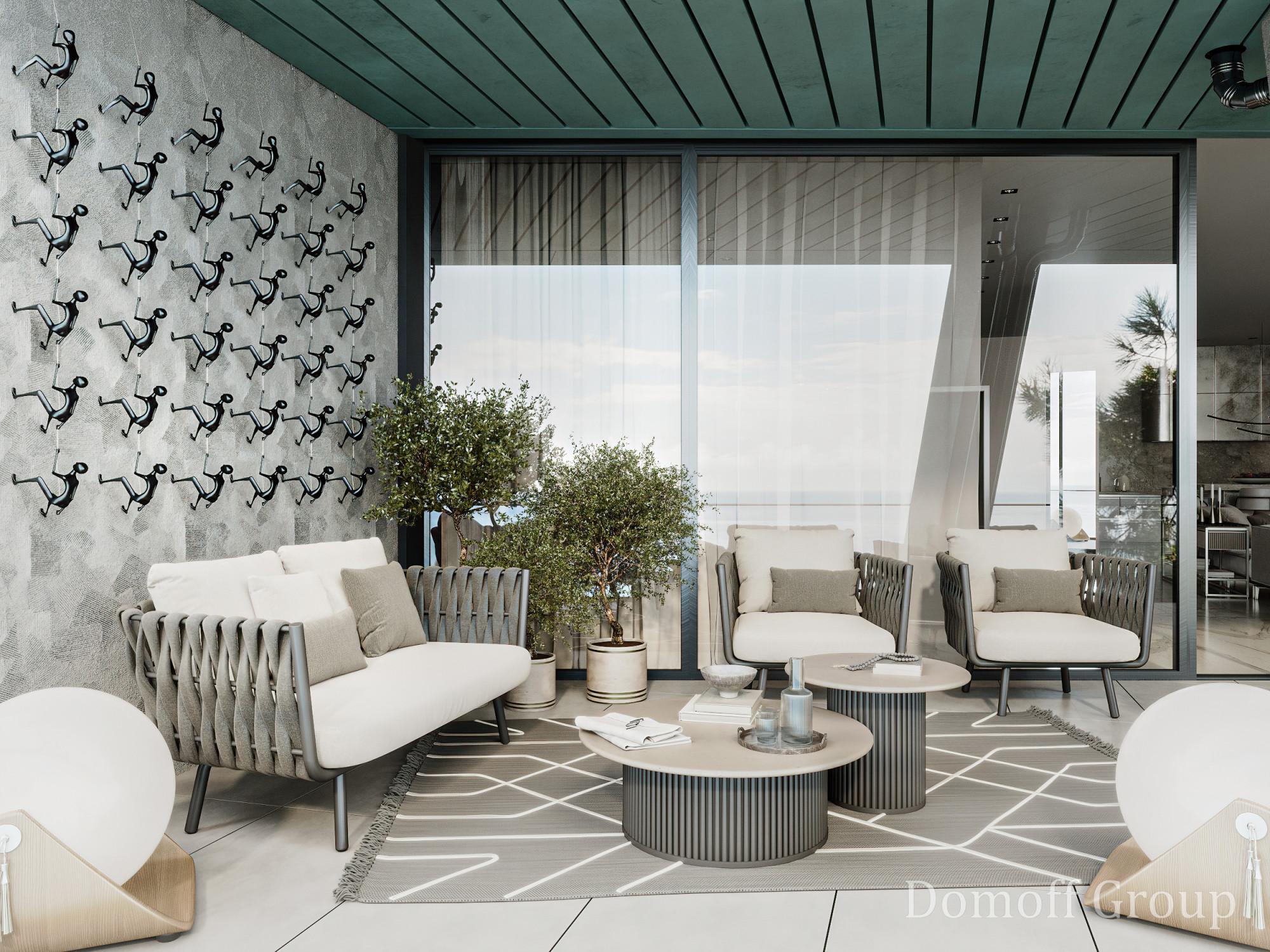 Terrace №1 made in the style of Contemporary