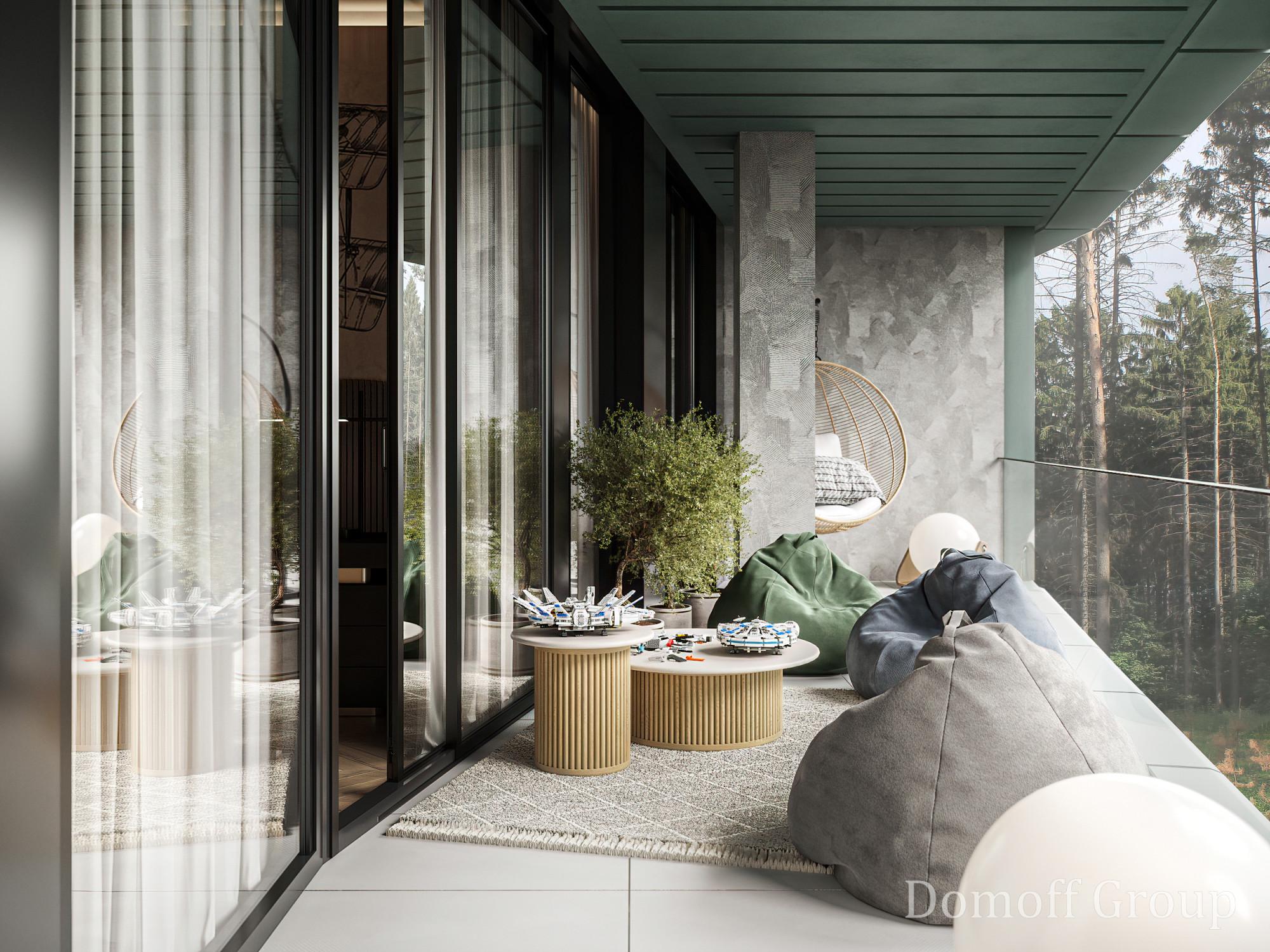 Terrace №2 made in the style of Contemporary Minimalism