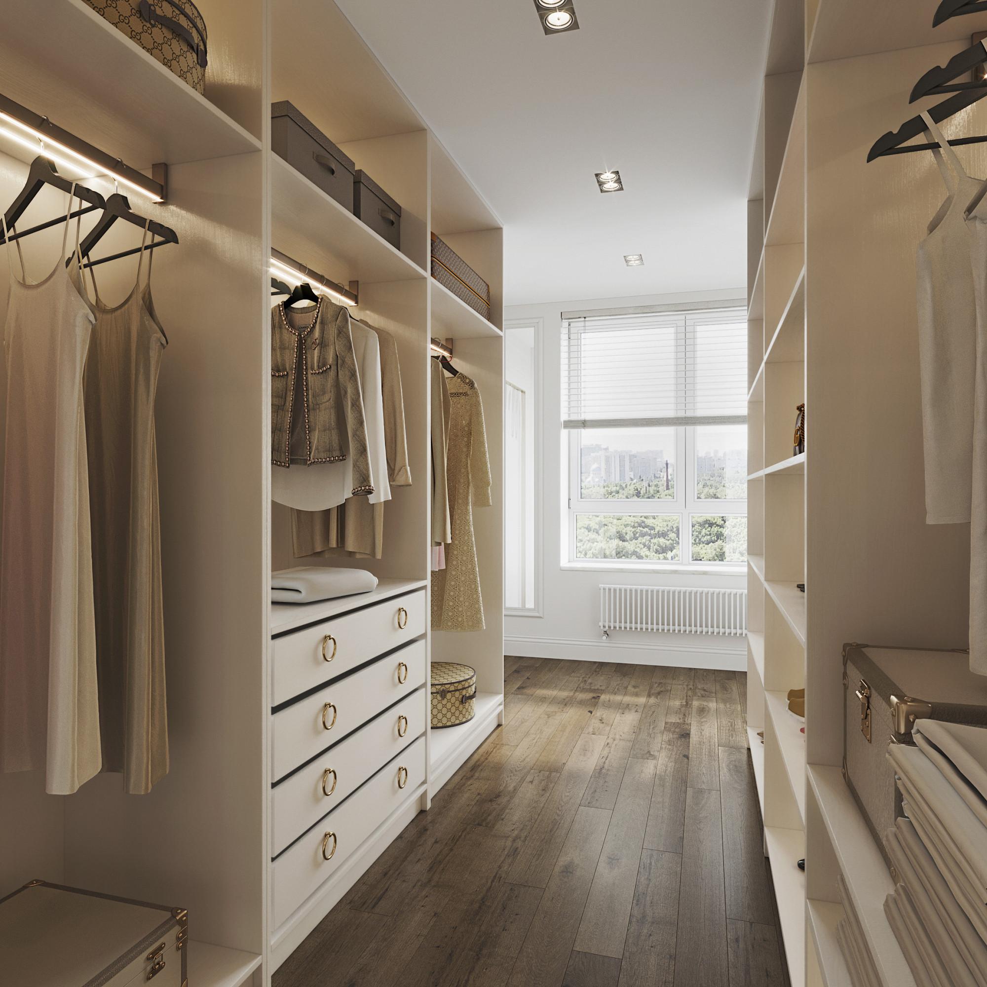 Dressing room made in the style of Contemporary