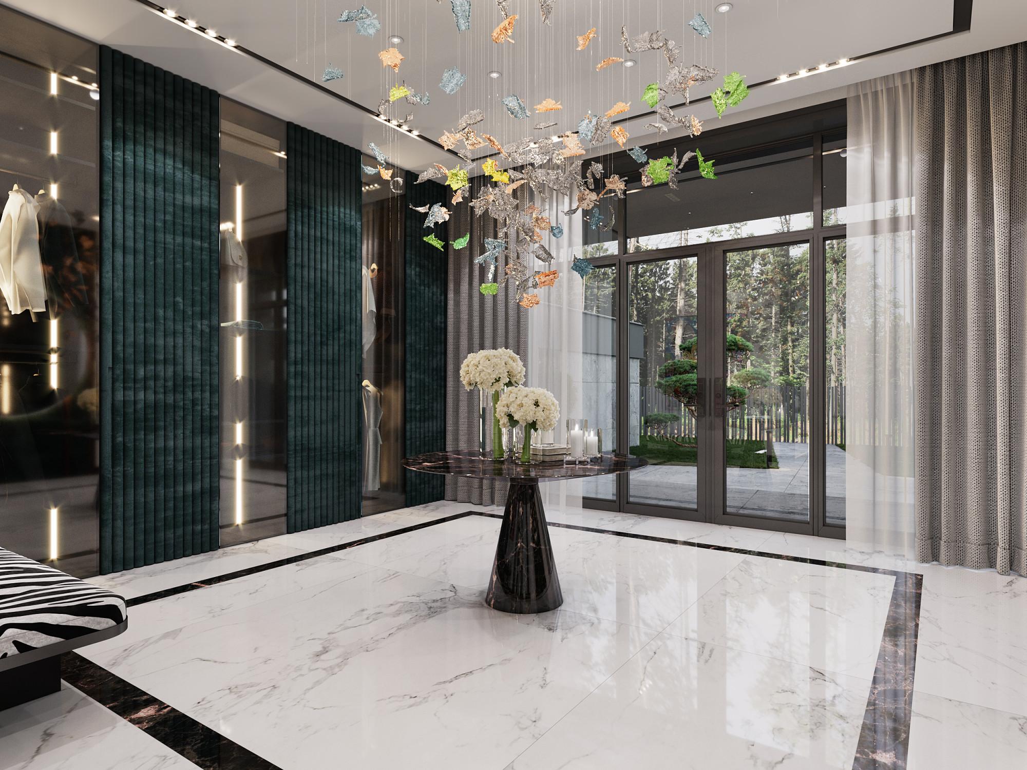 Hall made in the style of Modern Contemporary