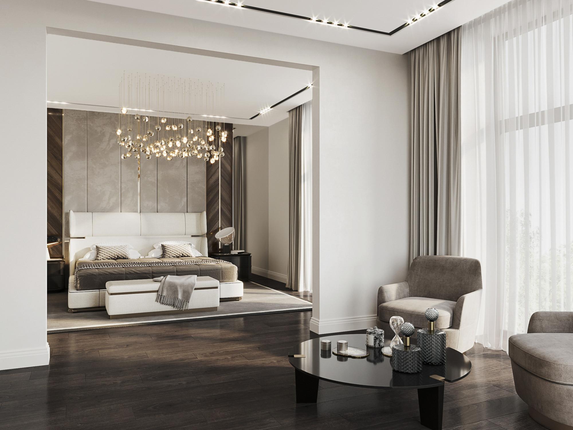Bedroom №4 made in the style of Modern Contemporary