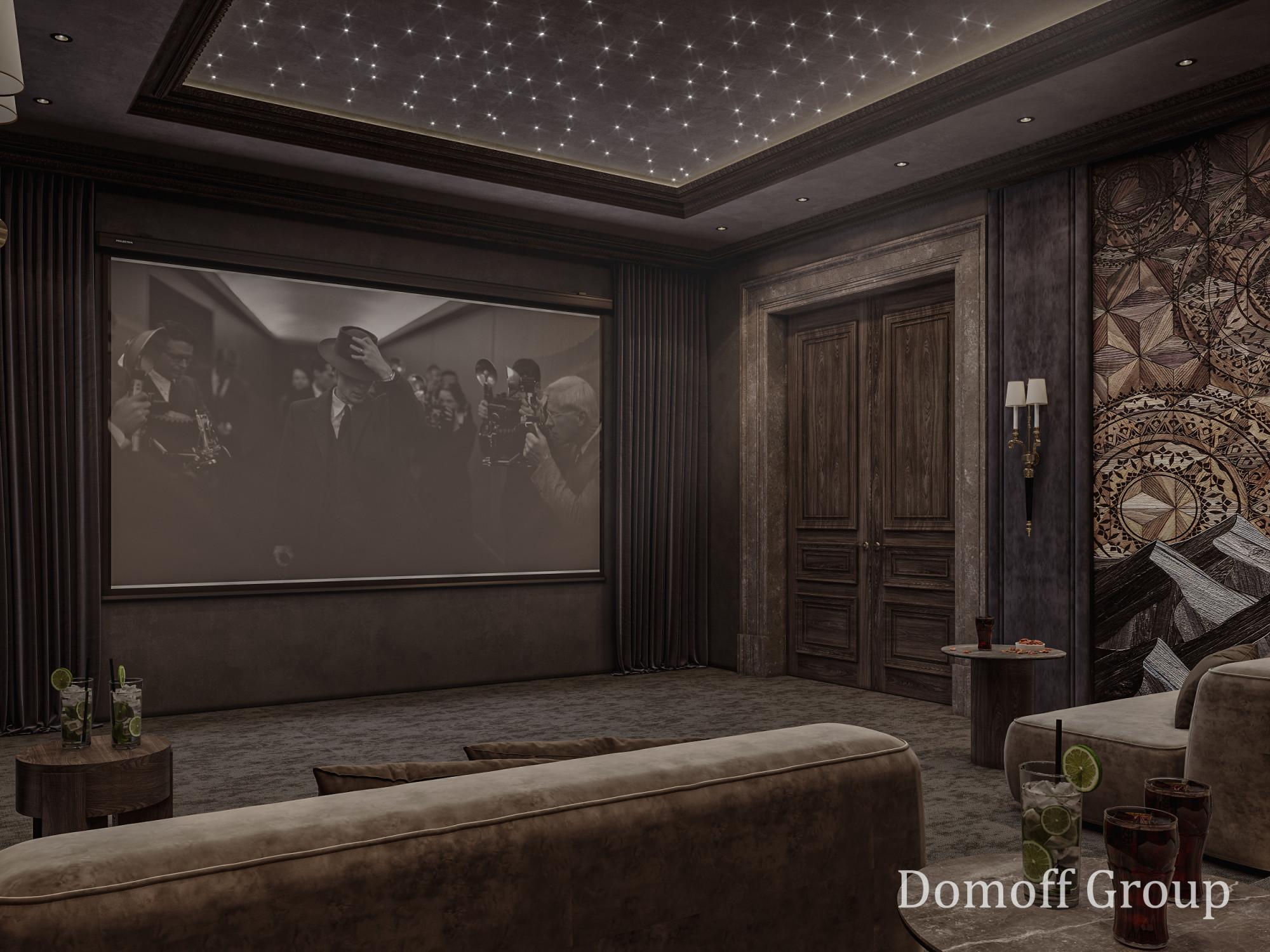 Cinema made in the style of Chateau