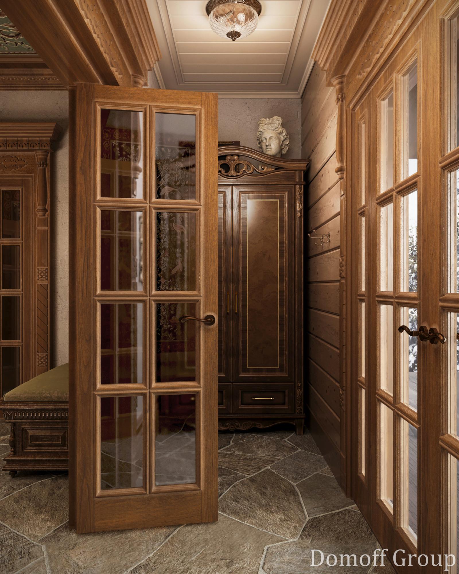 Vestibule made in the style of Chateau
