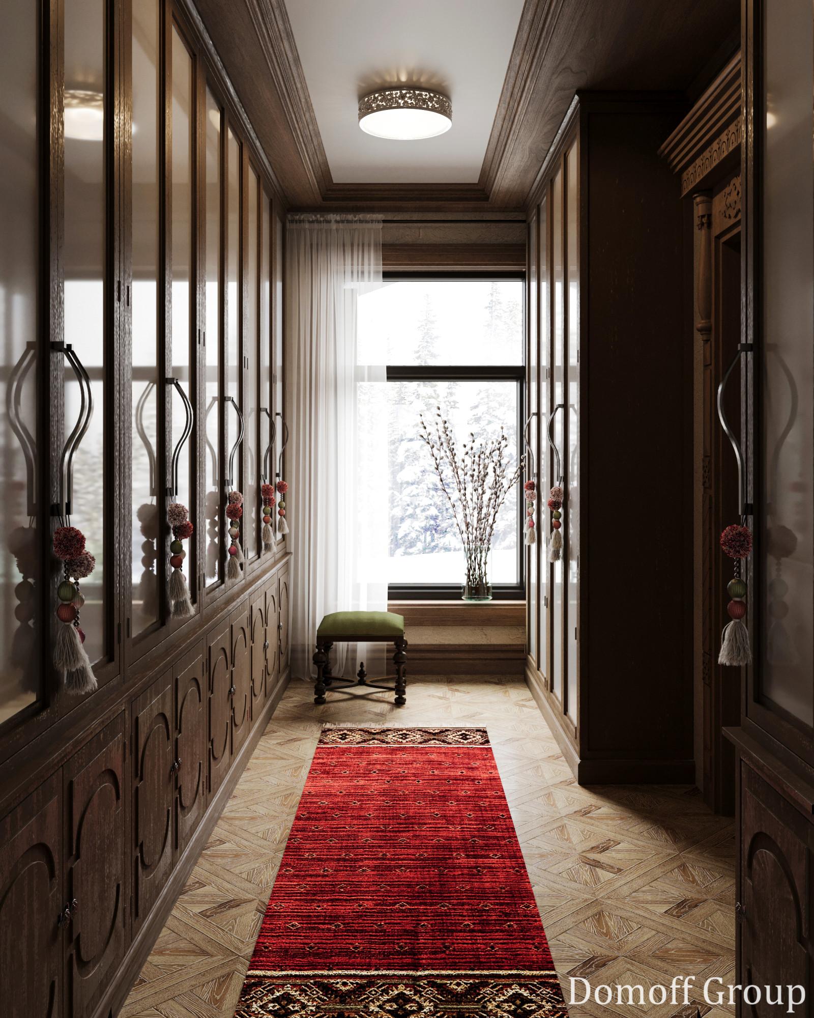 Dressing room on the 1st floor made in the style of Chateau