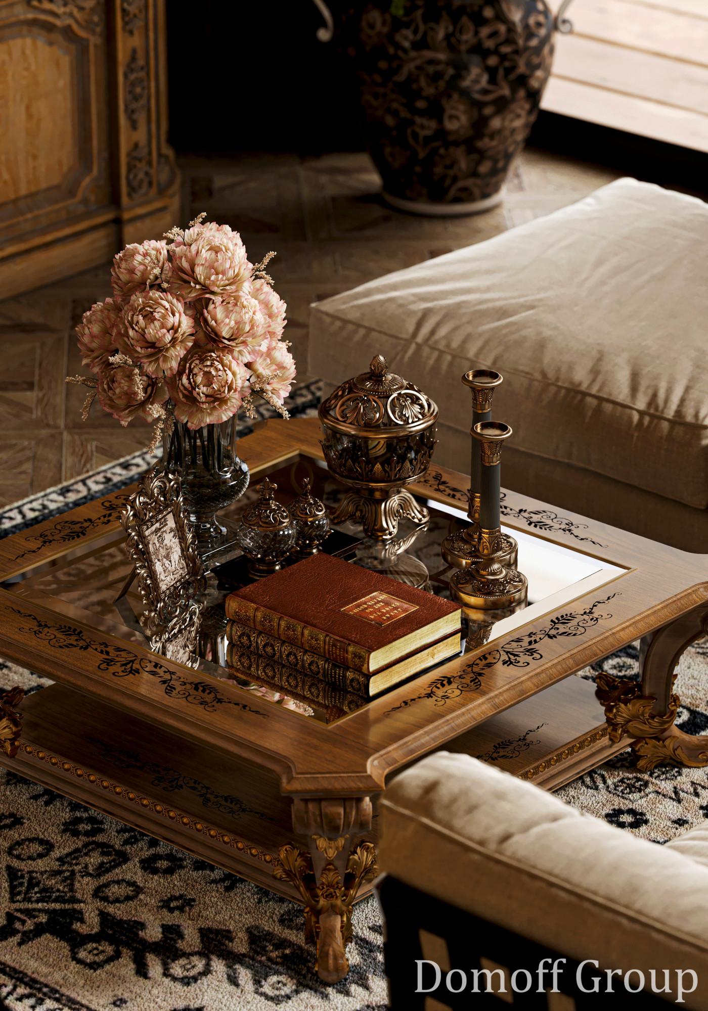 Living room made in the style of Chateau