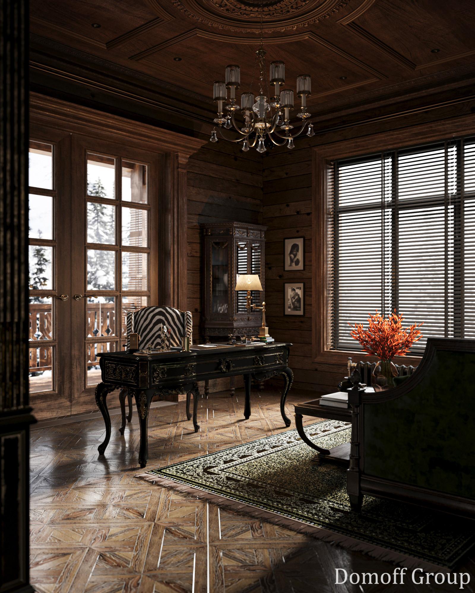 Cabinet made in the style of Chateau