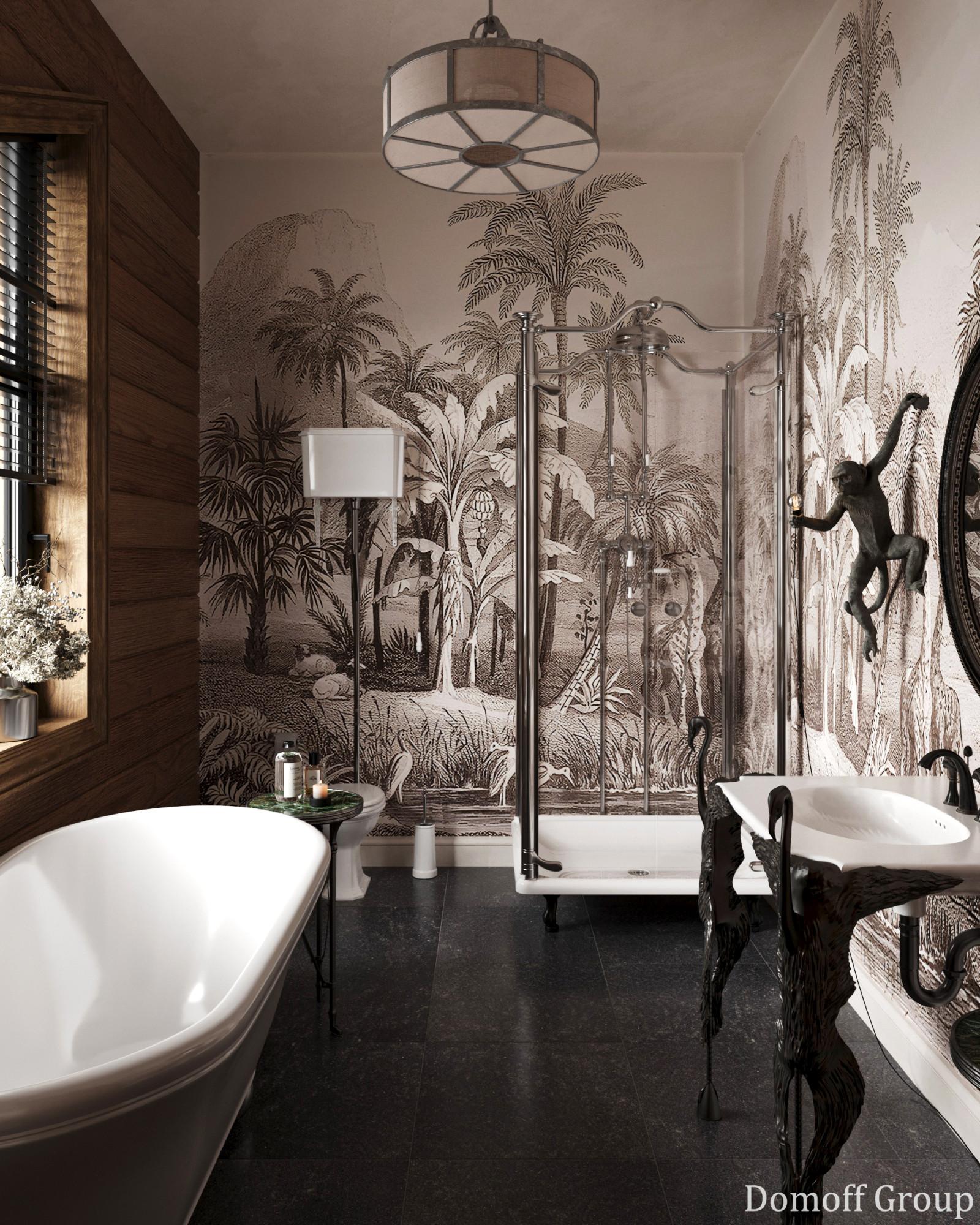 Bathroom №3 made in the style of Chateau