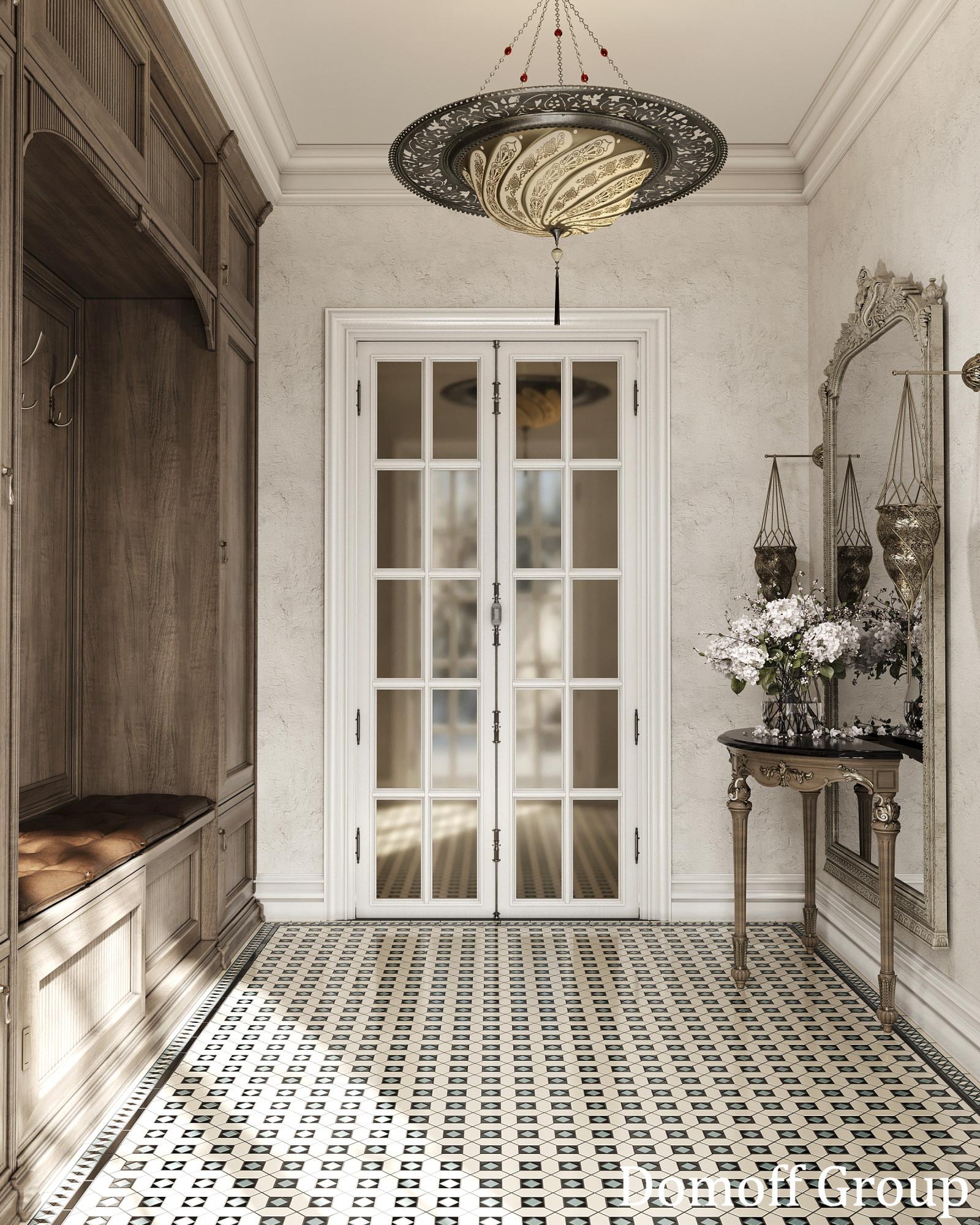 Hallway made in the style of Chateau