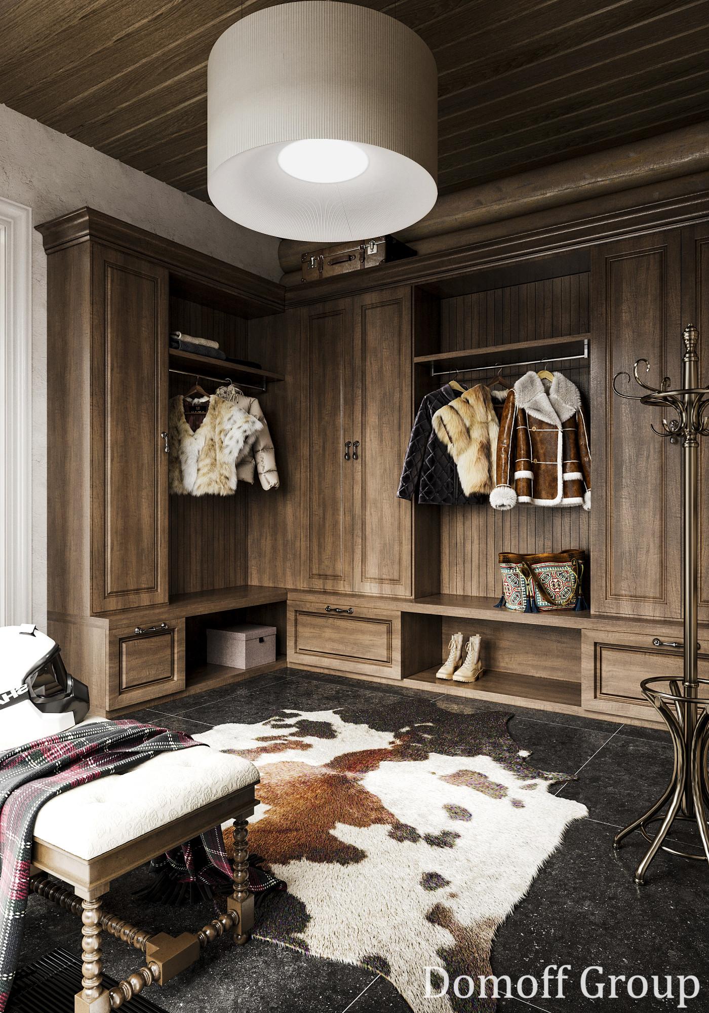 Dressing room made in the style of Chateau