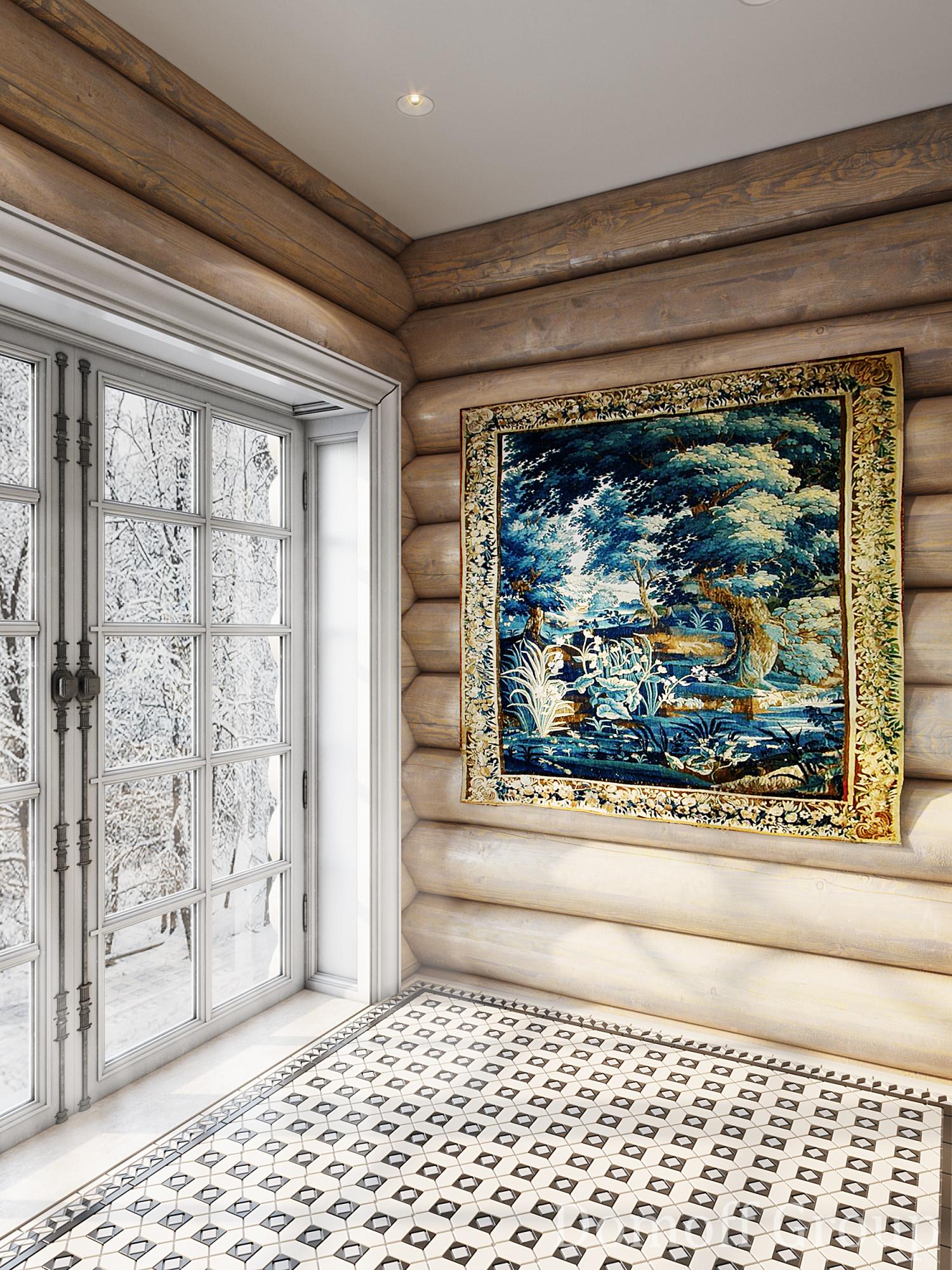 Vestibule made in the style of Chateau
