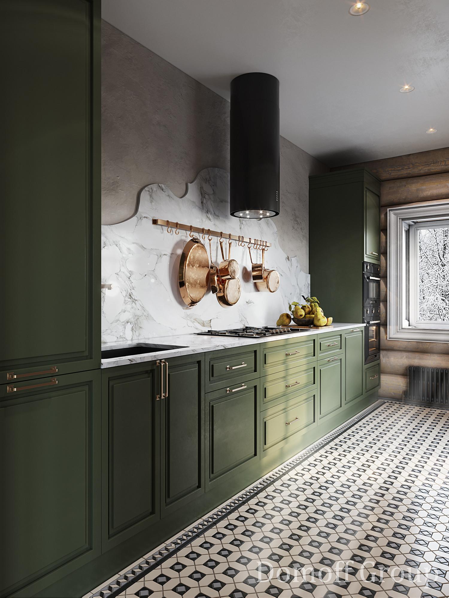 Kitchen made in the style of Chateau