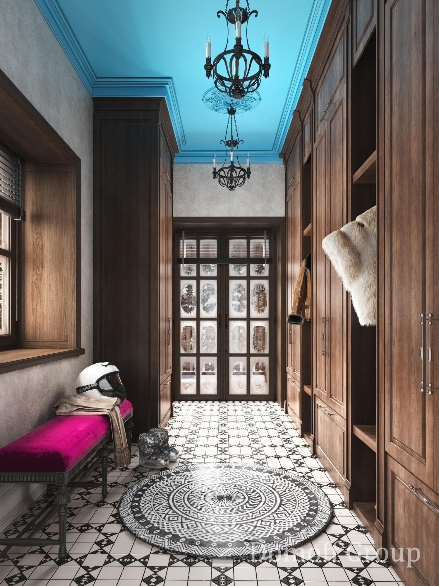 Dressing room made in the style of Chateau
