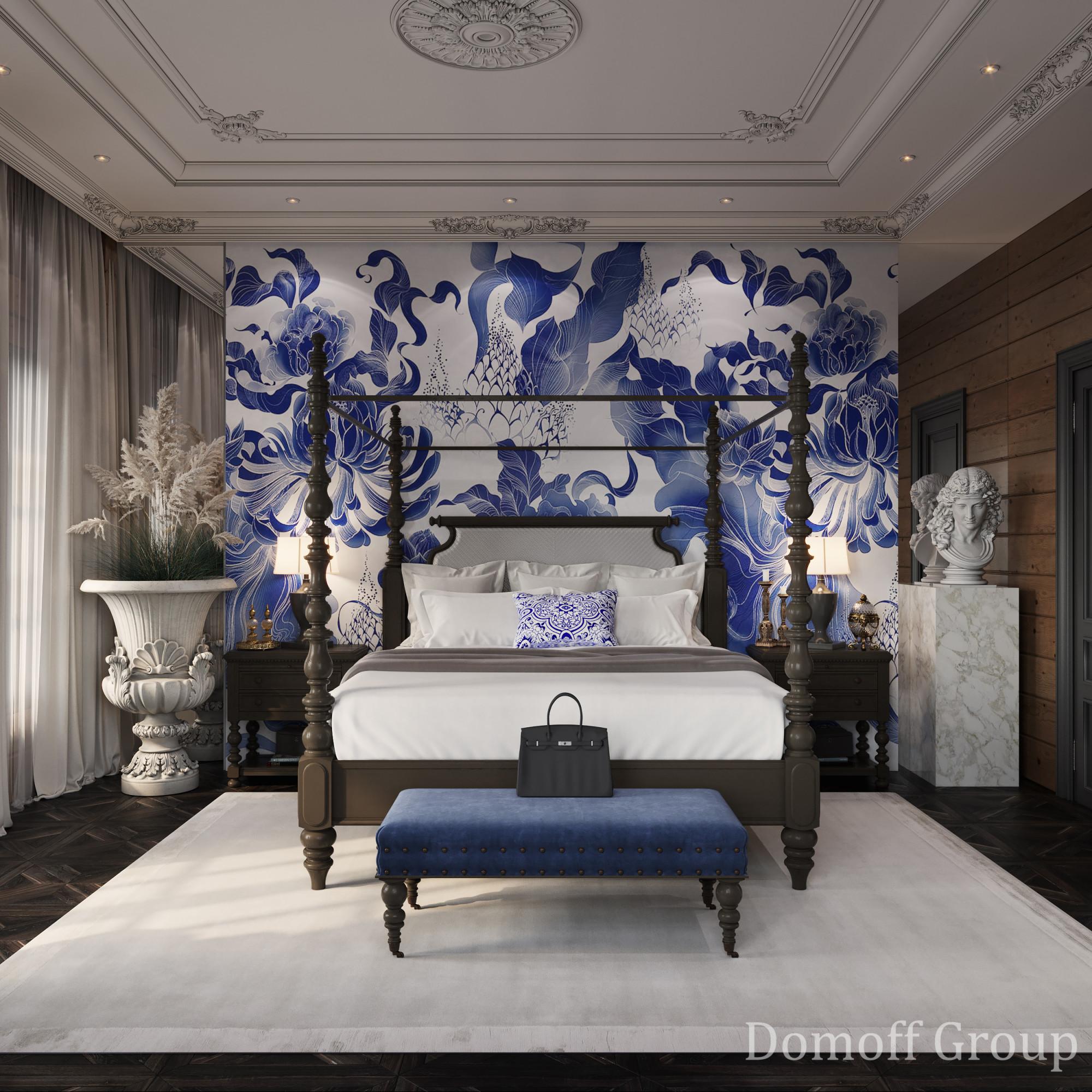 Bedroom №3 made in the style of Classics Chateau