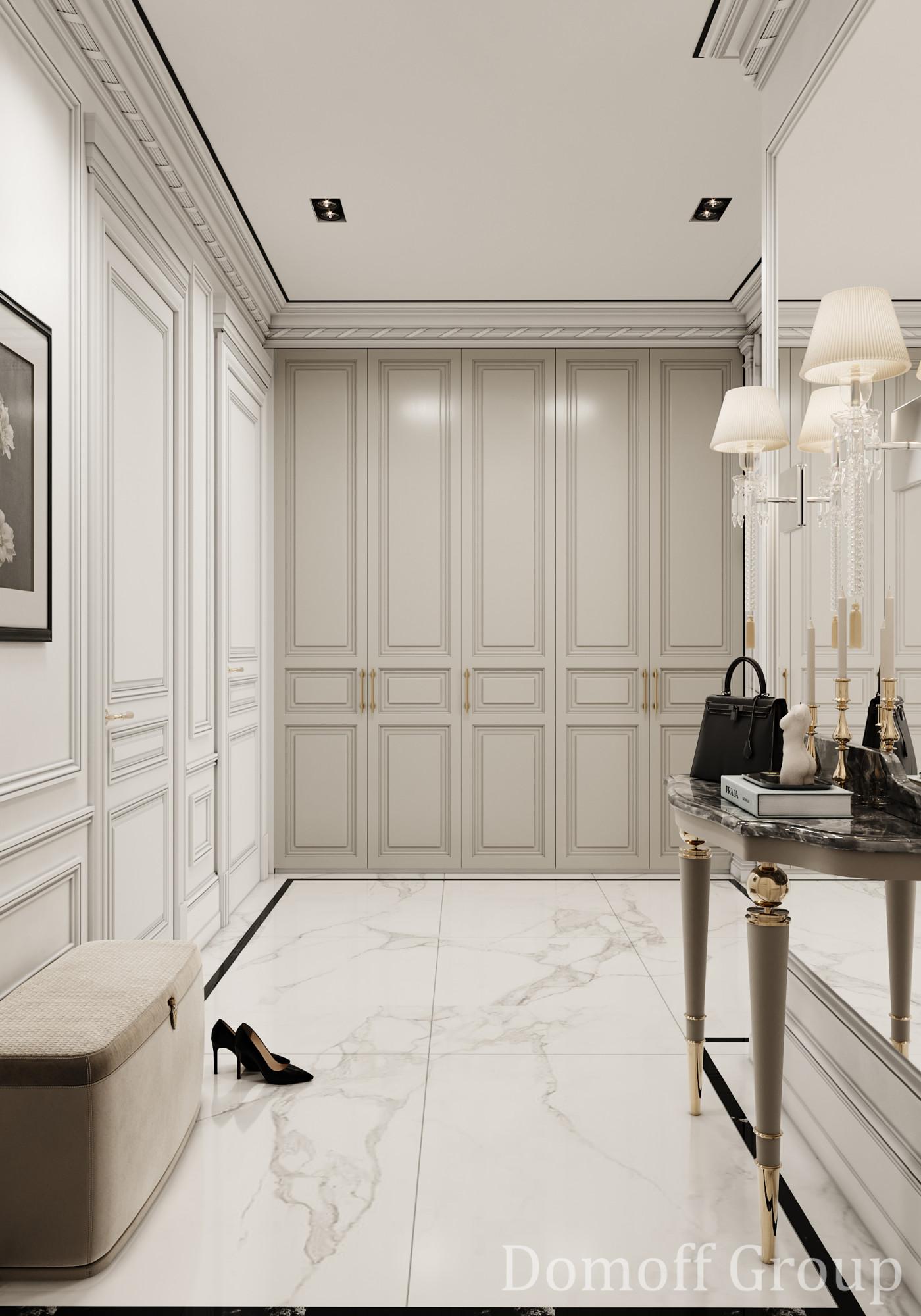 Hall №1 made in the style of Contemporary classics Neoclassicism