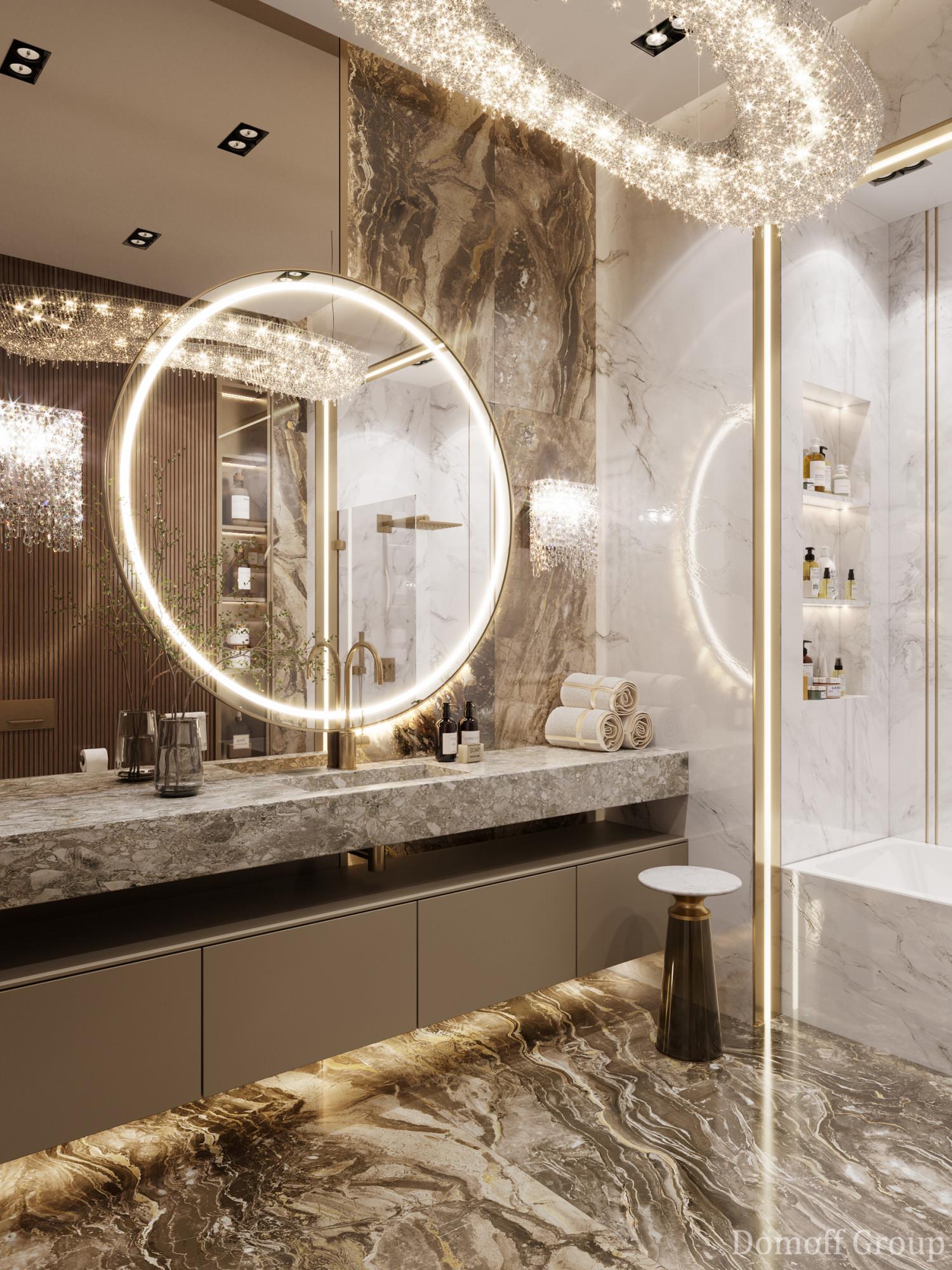 Bathroom in the bedroom №2 made in the style of Contemporary classics