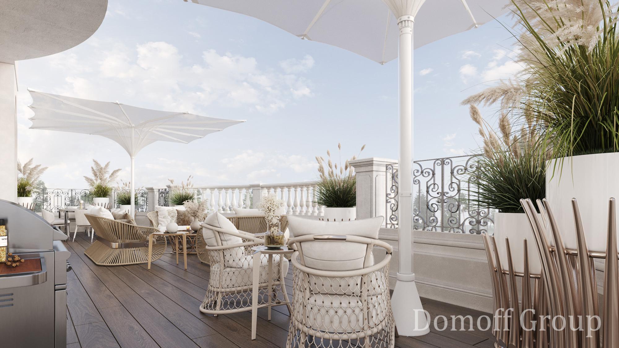 Terrace №1 made in the style of Contemporary classics
