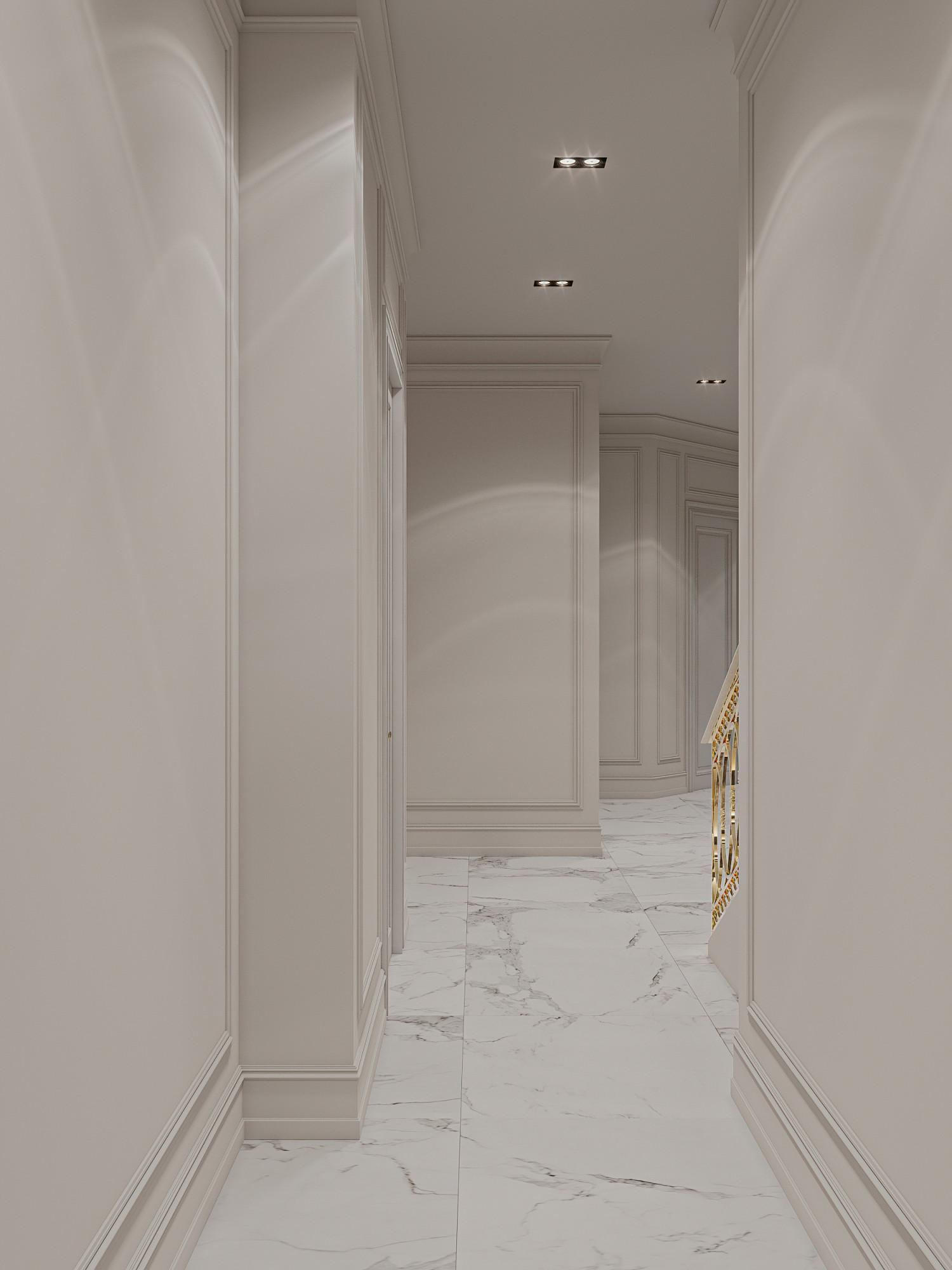 Staff hall made in the style of Contemporary classics