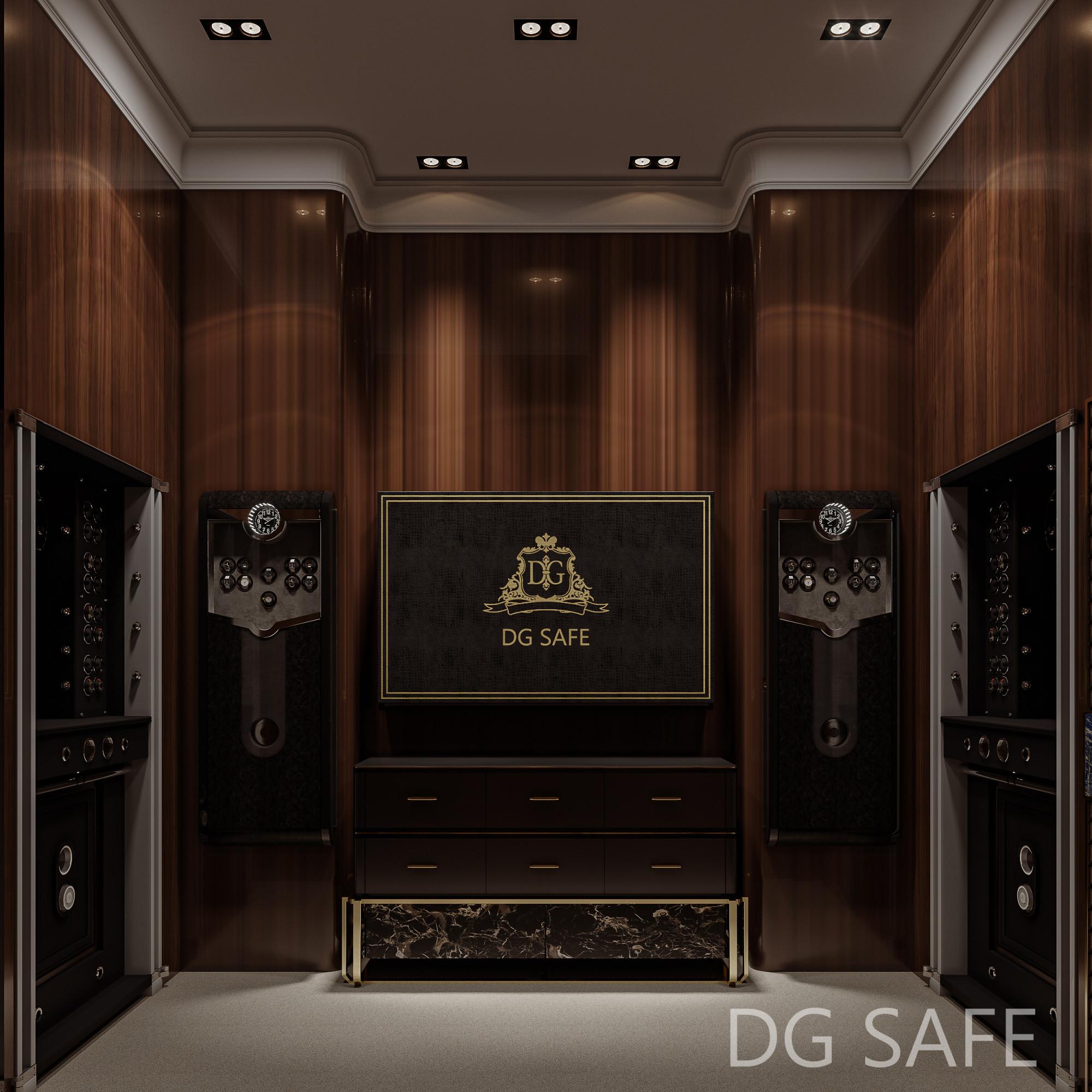 Safe room made in the style of Contemporary classics