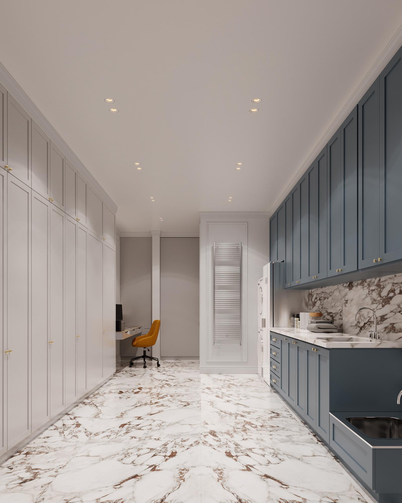 Laundry room made in the style of Contemporary classics
