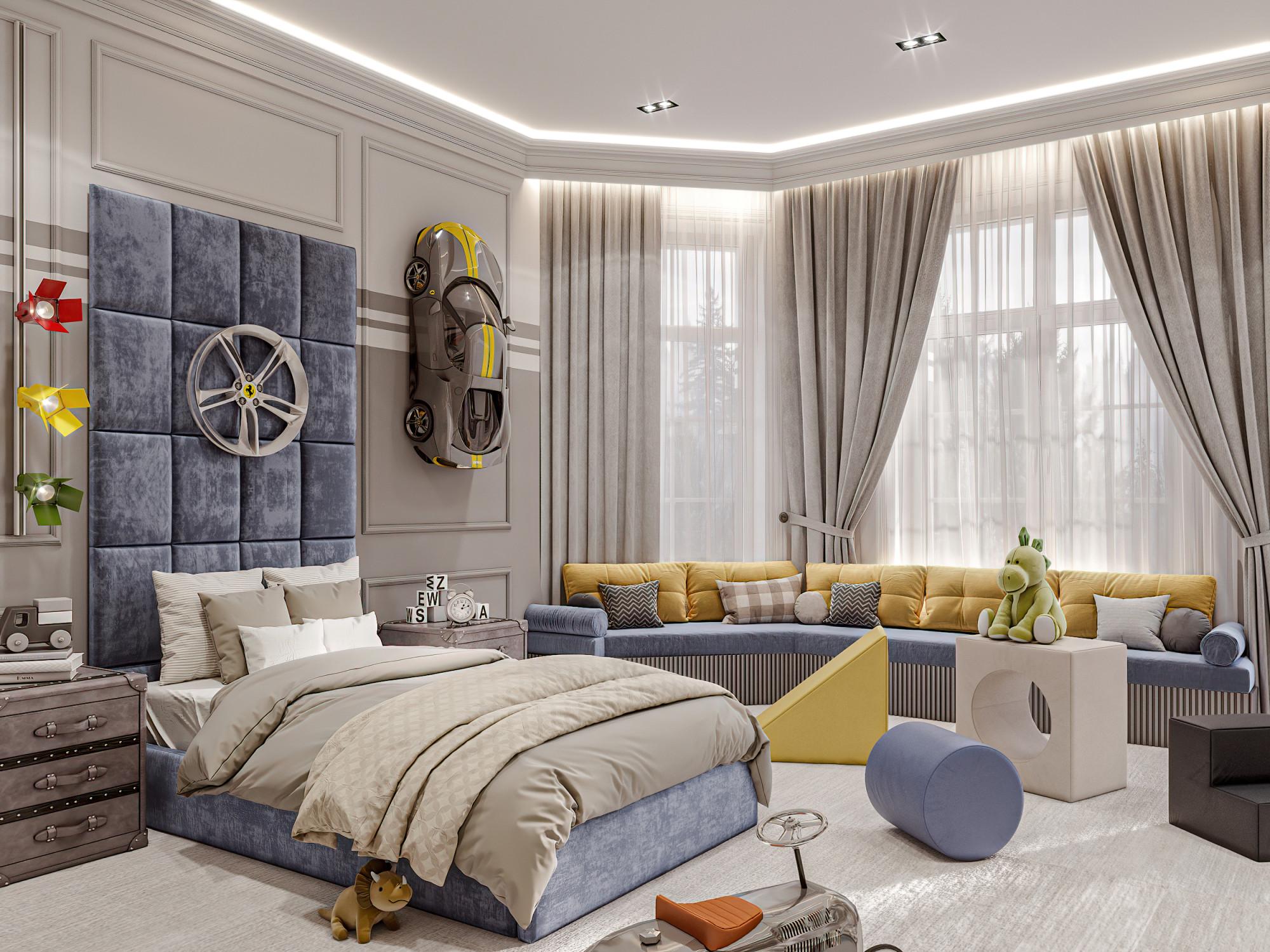 Nursery room №1 made in the style of Contemporary classics