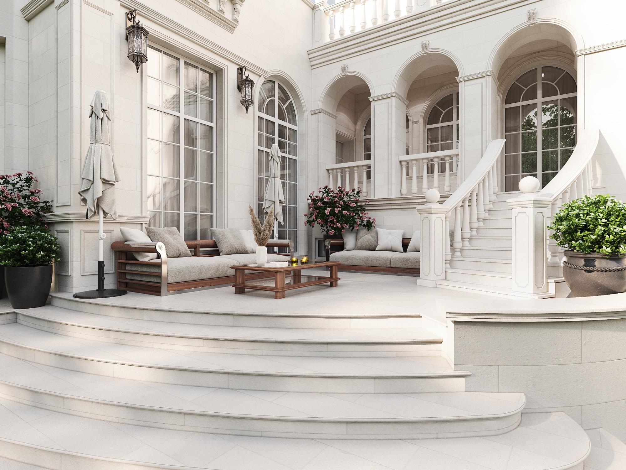 Terrace №1 made in the style of Contemporary classics