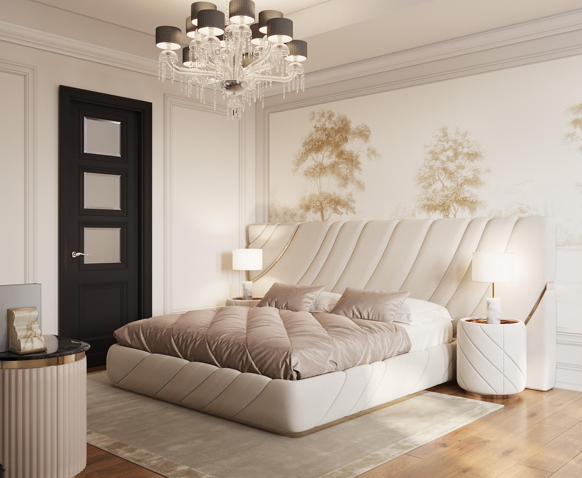 Guest bedroom №2 made in the style of Contemporary classics